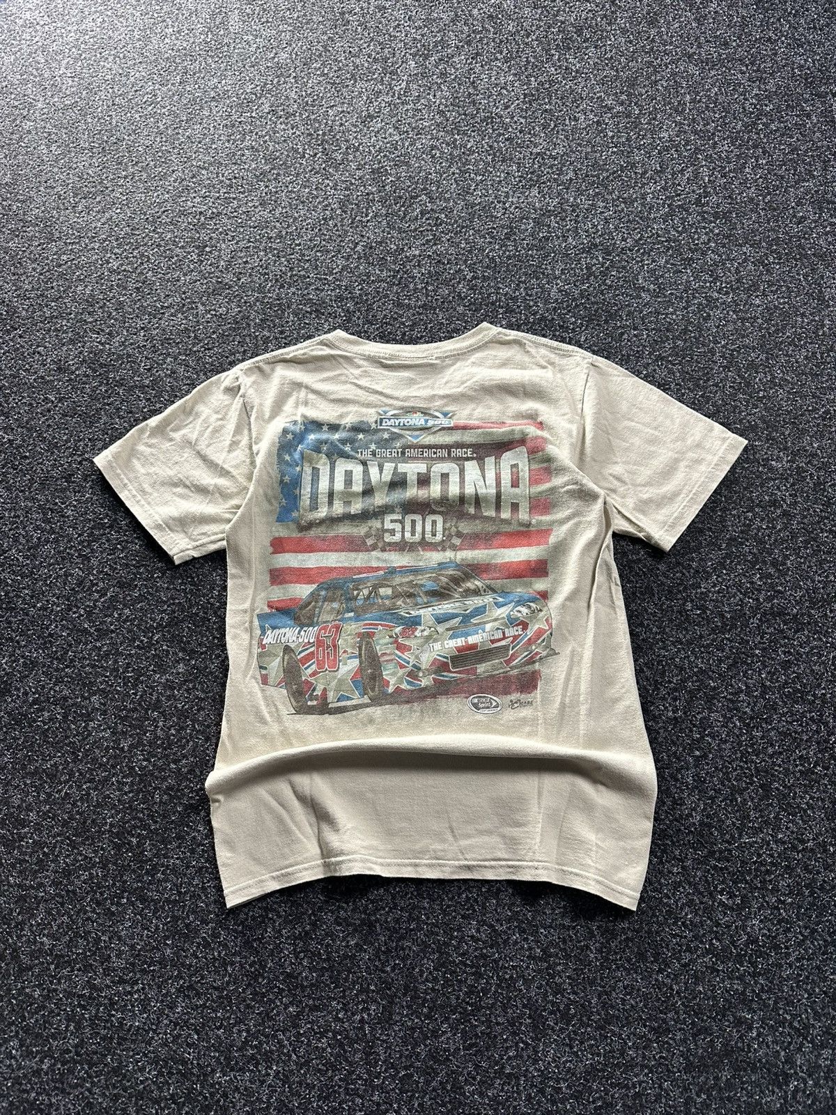 Other 🚨USA DAYTONA 500 AMERICAN RACE HASE VINTAGE TEE BIG LOGO Size US S / EU 44-46 / 1 - 1 Thumbnail