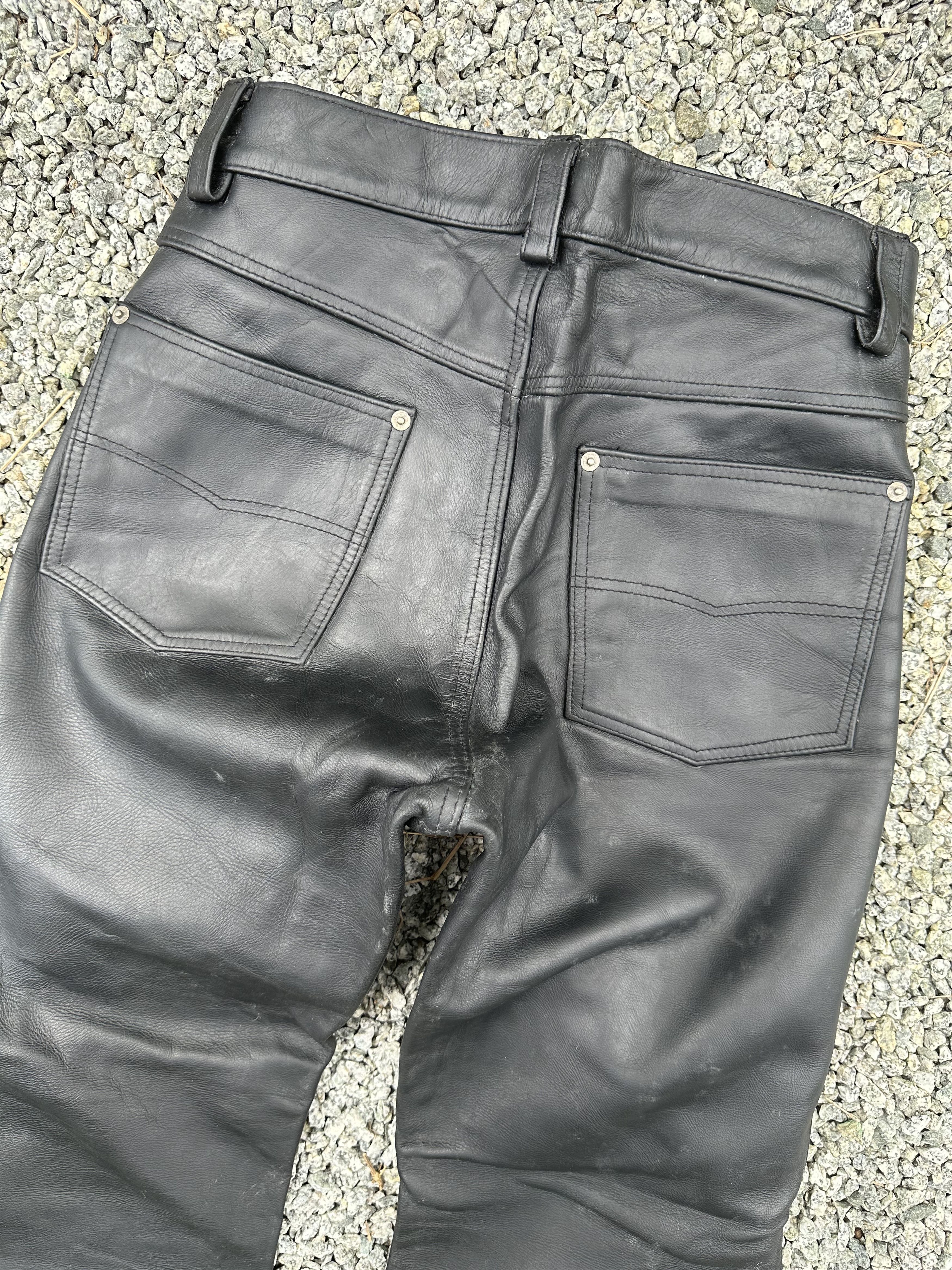 Indian Motorcycle Rare Vintage Indian Motorcycles Leather Racing Bikers Pants Size US 30 / EU 46 - 12 Thumbnail