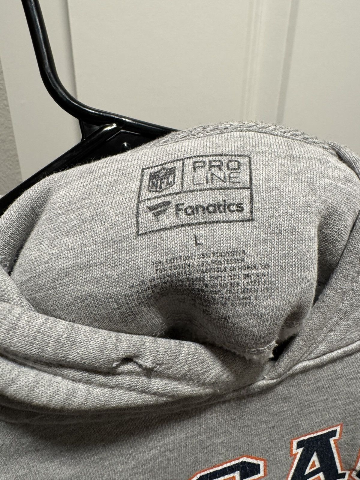 Pro Line Grey Chicago bears hoodie Size US L / EU 52-54 / 3 - 2 Thumbnail
