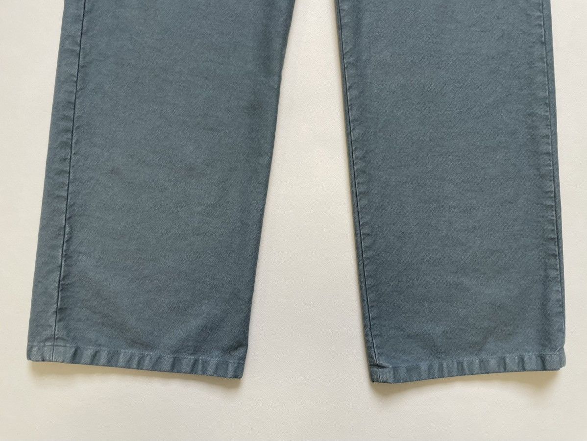 Dries Van Noten Sample ‘Washed Blue’ Wide Leg Utility Pants Size US 32 / EU 48 - 8 Thumbnail