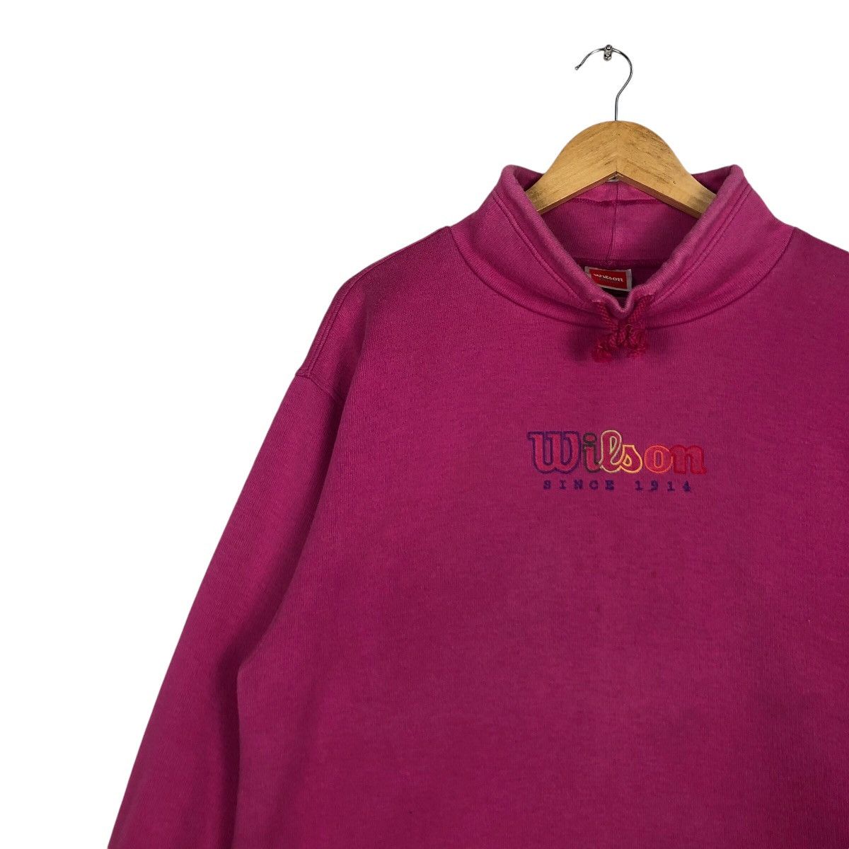 Vintage × Wilson Vintage Wilson Sweatshirt Jumper Rare 90s Size US M / EU 48-50 / 2 - 6 Thumbnail