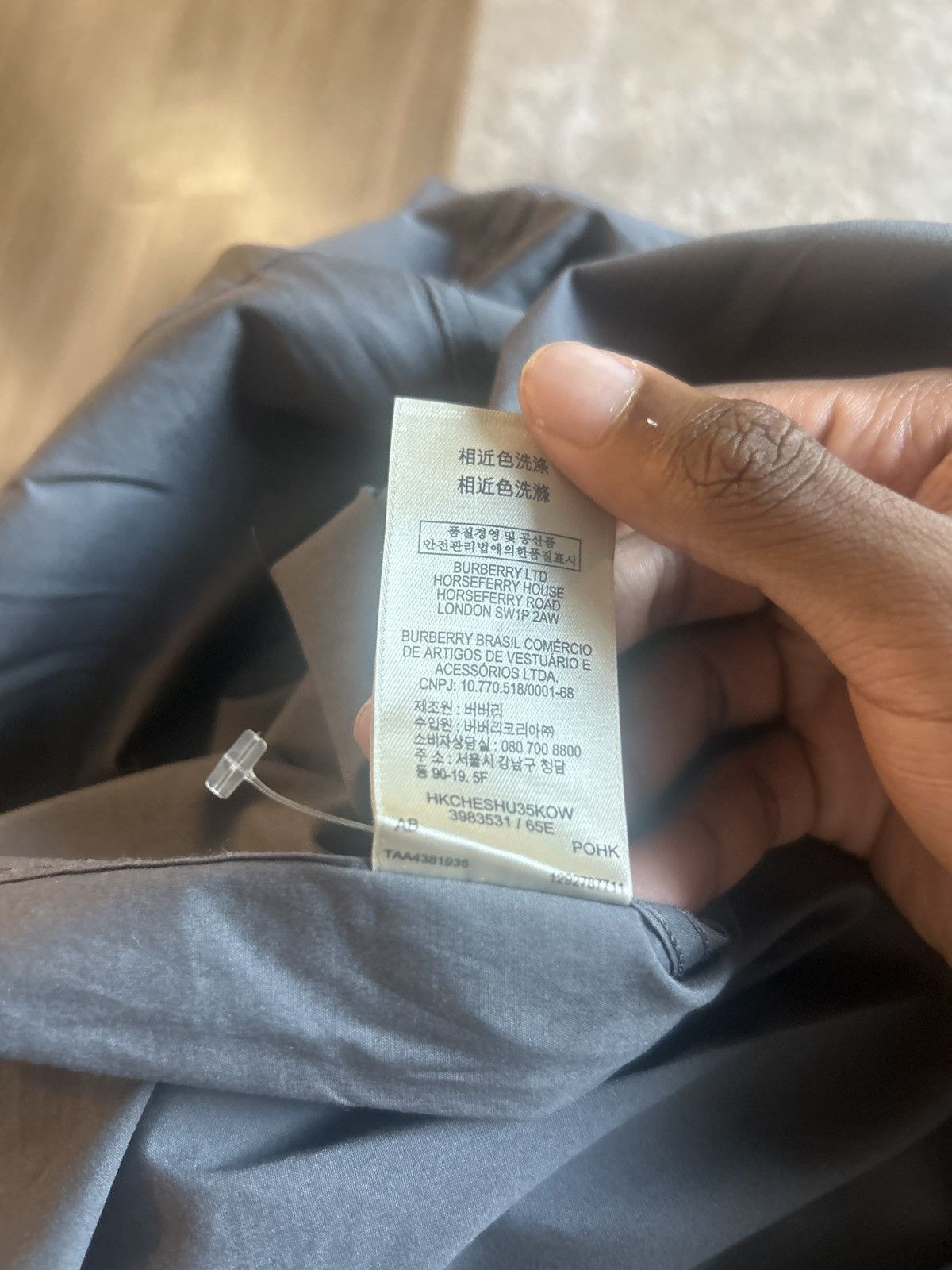 Burberry Burberry Brit Grey Button-Up Shirt – XL Size US XXL / EU 58 / 5 - 4 Thumbnail