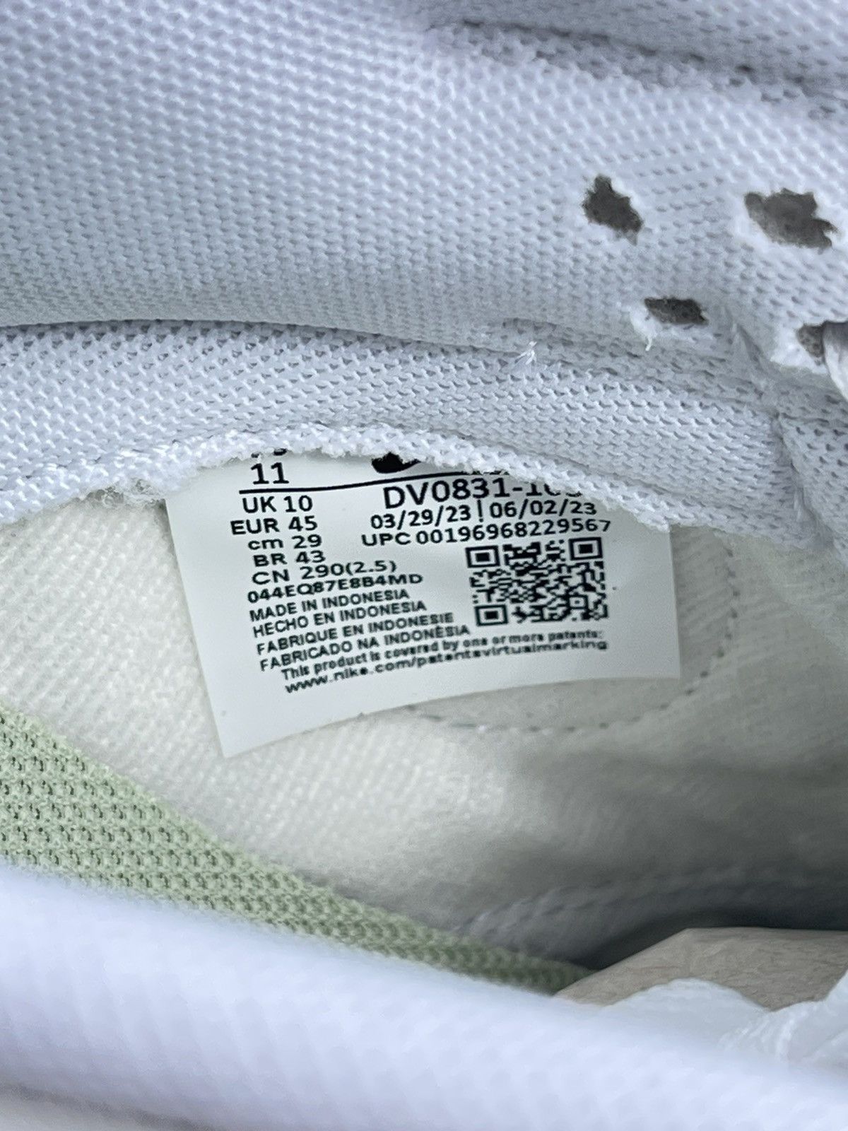 Nike Nike Dunk Low Retro Honeydew Size US 11 / EU 44 - 8 Thumbnail