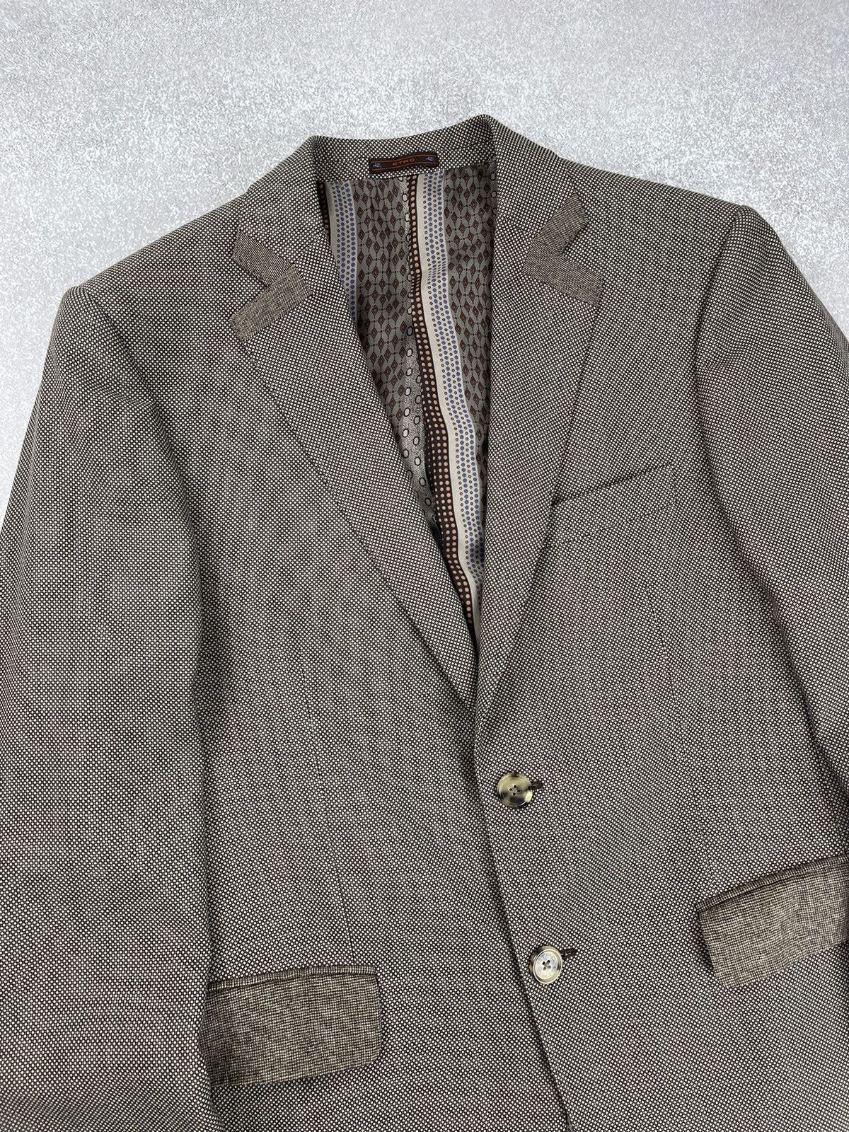 Etro Etro Milano Blazer Men’s Size 52 Size 52R - 3 Thumbnail
