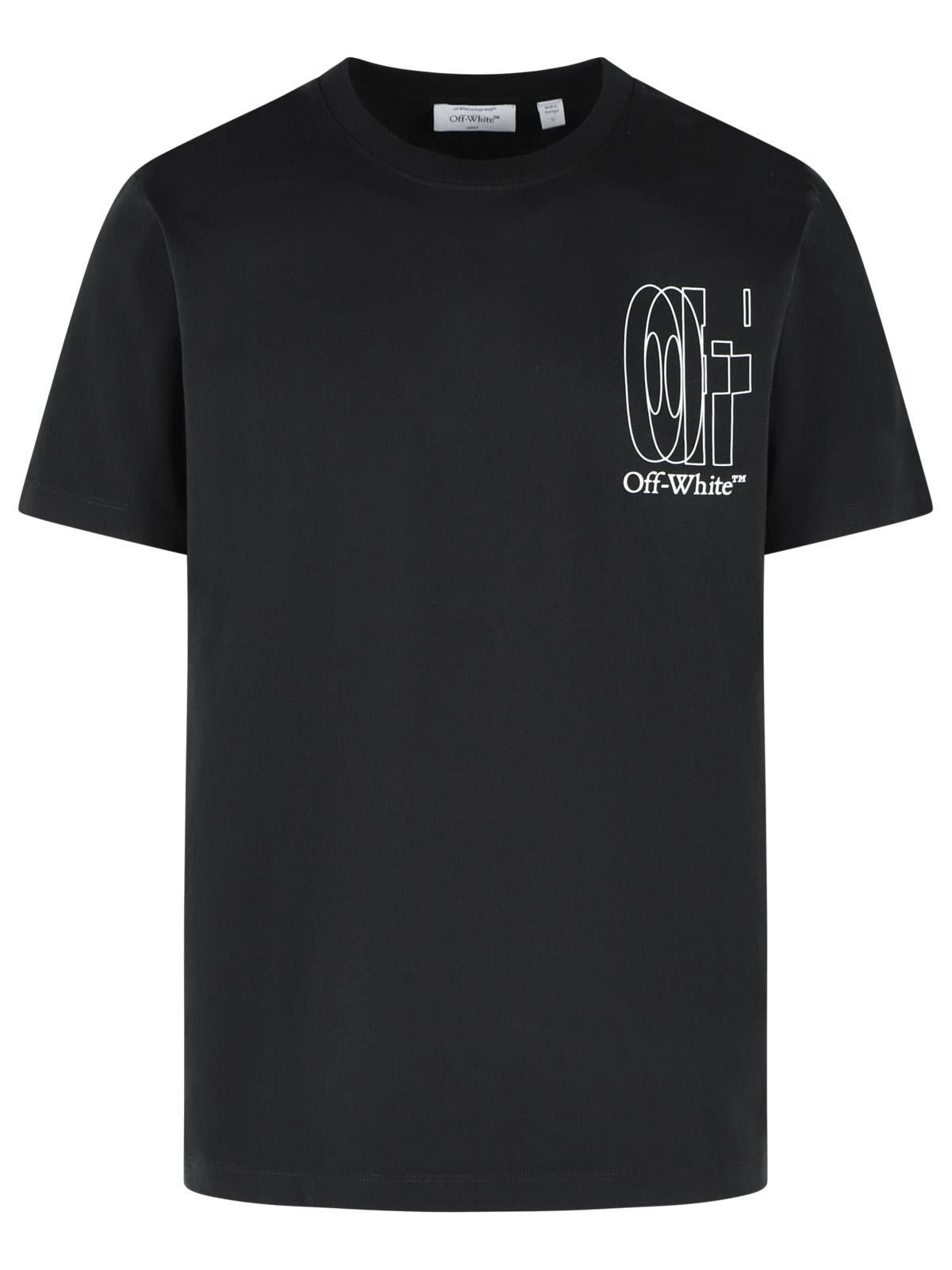 Off-White OFF-WHITE 'Big Double Arrow' Black Cotton T-Shirt Size US XL / EU 56 / 4 - 1 Thumbnail