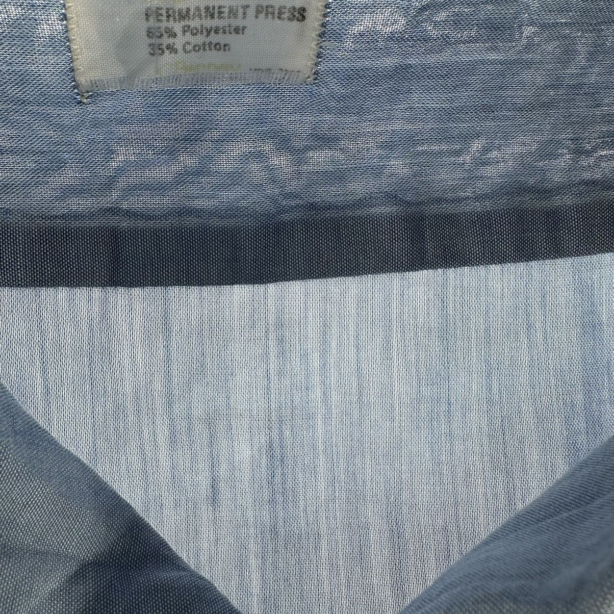 Big Mac Vintage 60s Big Mac Chambray Workwear Shirt Double Pocket Size US S / EU 44-46 / 1 - 12 Thumbnail