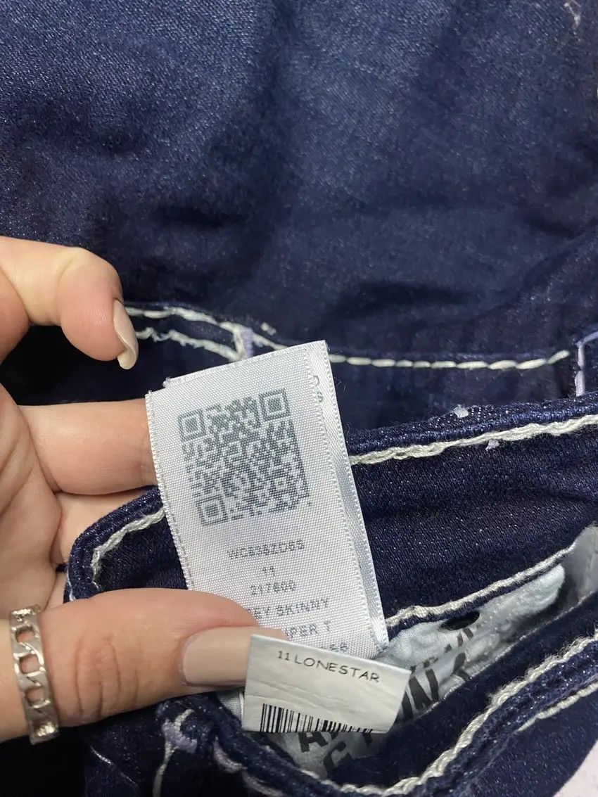True Religion 👾Women's Vintage True Religion Jeans Pants Made In USA👾 Size 27" / US 4 / IT 40 - 8 Thumbnail