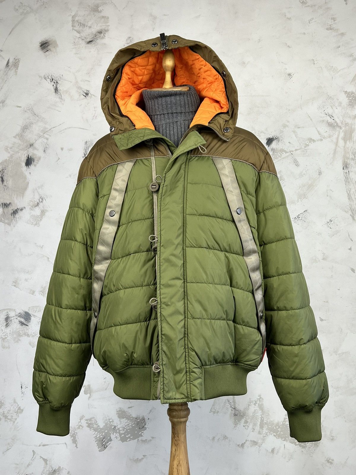 Hunter Hunter Down Bomber Puffer Jacket Size L Size US L / EU 52-54 / 3 - 3 Thumbnail