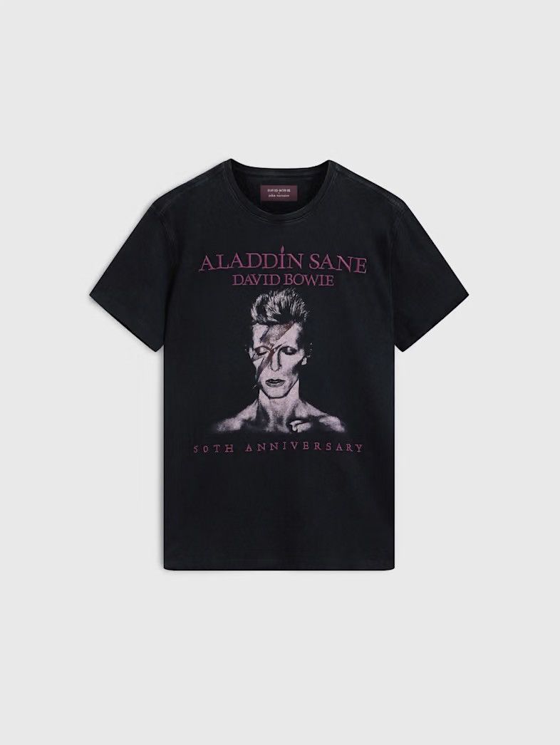 John Varvatos David Bowie Aladdin Sane Tee medium Size US M / EU 48-50 / 2 - 2 Thumbnail