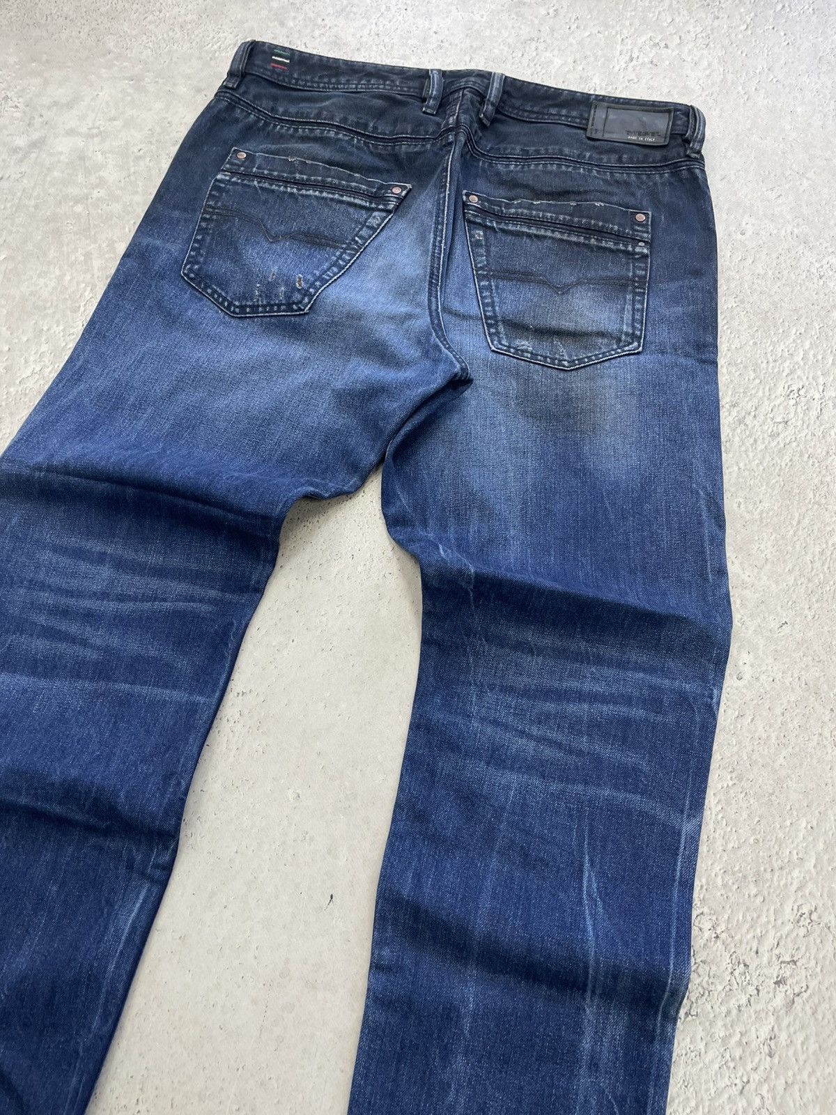Diesel Diesel washed Distressed y2k jeans pants hype Size US 34 / EU 50 - 13 Thumbnail