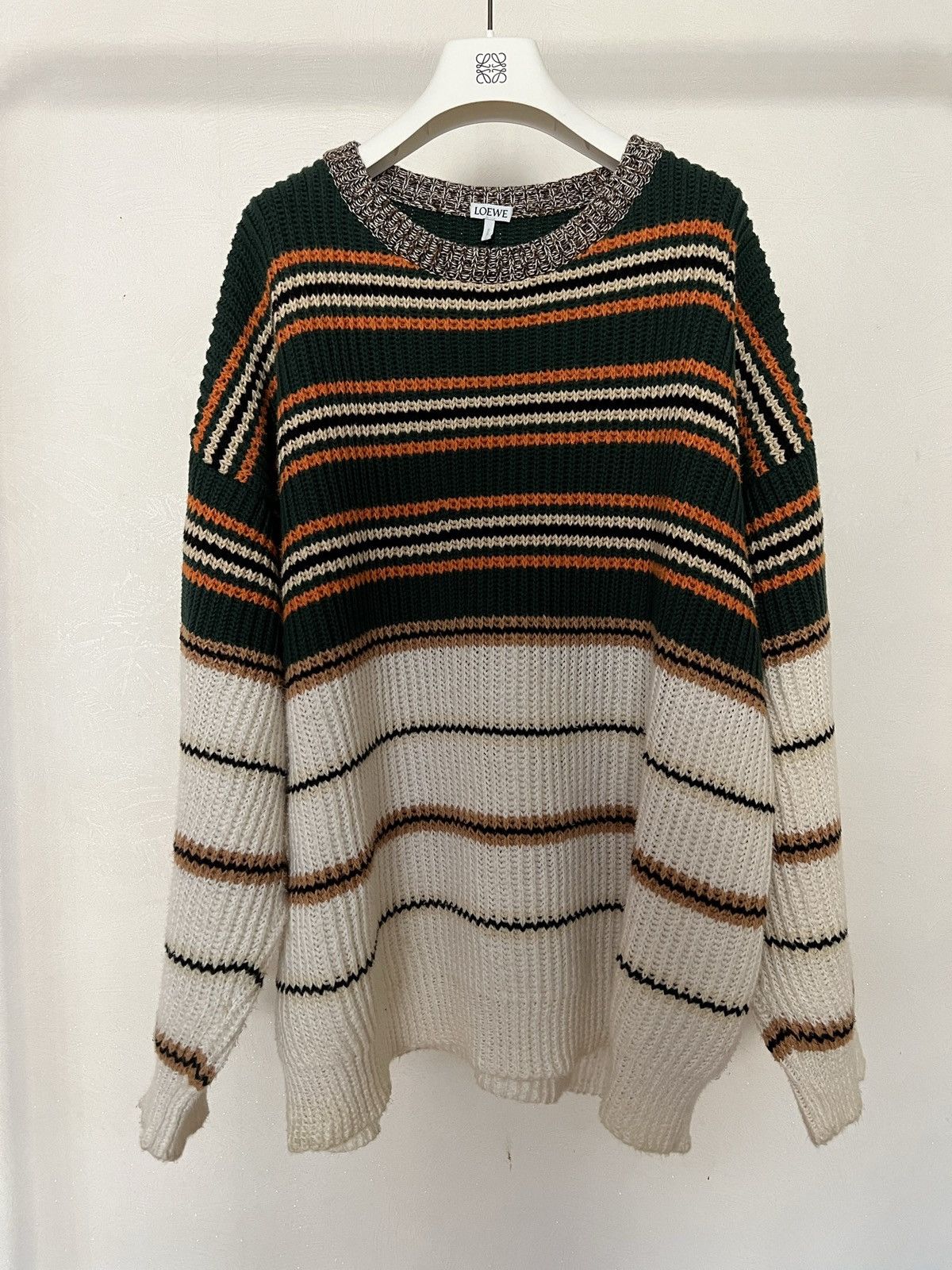 Loewe [S] LOEWE striped knit jumper Size US S / EU 44-46 / 1 - 4 Thumbnail