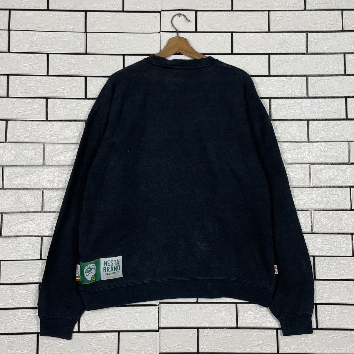 Japanese Brand Nesta Brand Black Crewneck Sweatshirt Size US L / EU 52-54 / 3 - 7 Thumbnail