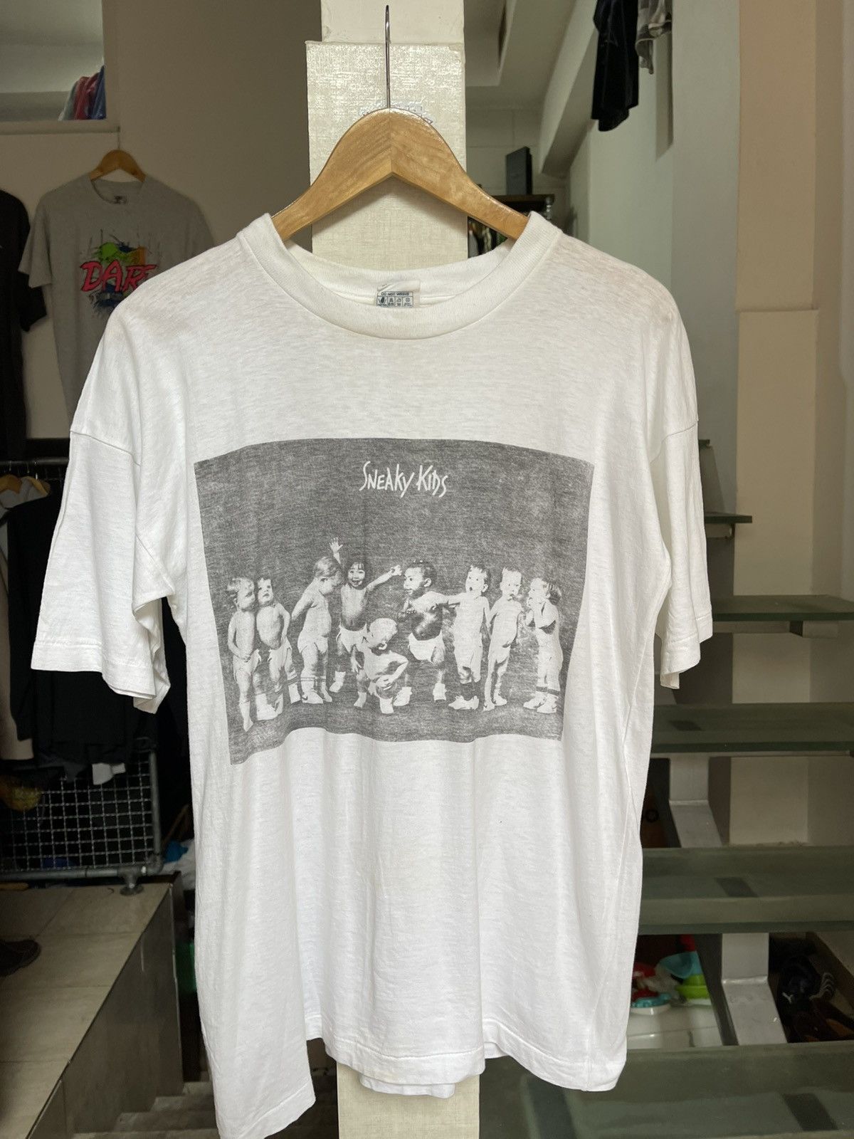 Vintage Vintage Sneaky Kids t shirt Anne Geddes graphic early 90s Size US M / EU 48-50 / 2 - 1 Thumbnail