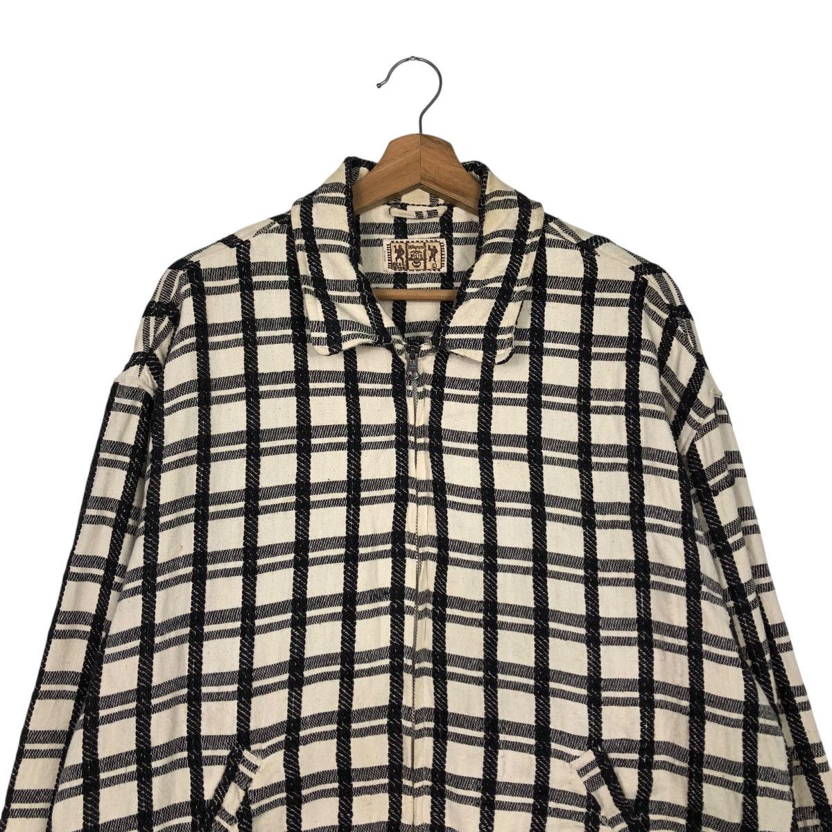 Japanese Brand 📌Vintage Bomber Jacket Tartan Design Milagosta Issey Miyake Size US L / EU 52-54 / 3 - 4 Thumbnail