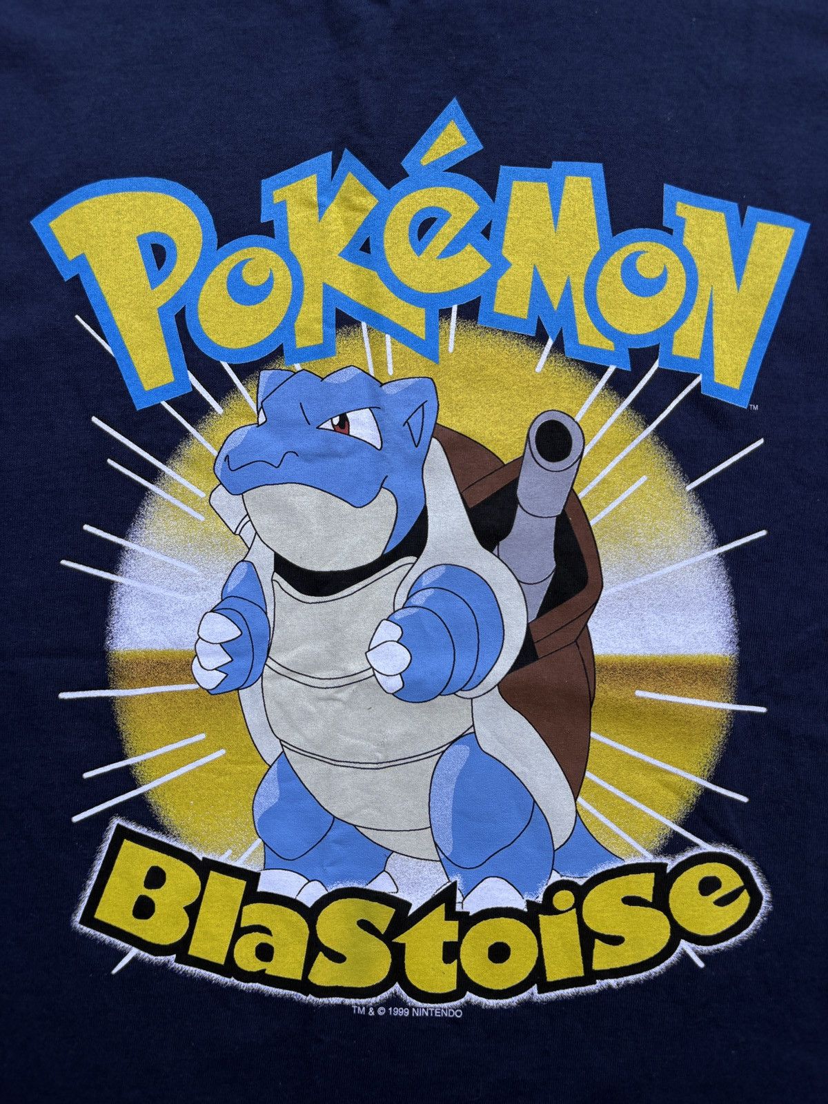 Pokemon Vintage 1999 Pokèmon “Blastoise” Navy Blue L/S Shirt Size L Size US L / EU 52-54 / 3 - 6 Thumbnail