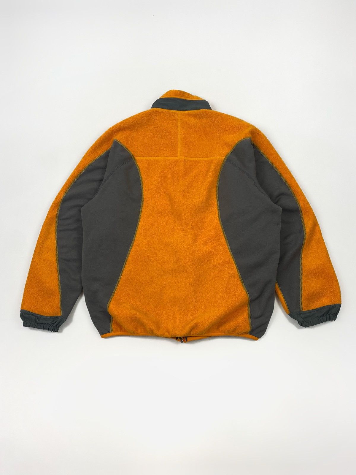 Patagonia 1990’s Vintage Patagonia Orange Full Zip Pile Fleece Jacket Size US XL / EU 56 / 4 - 10 Thumbnail