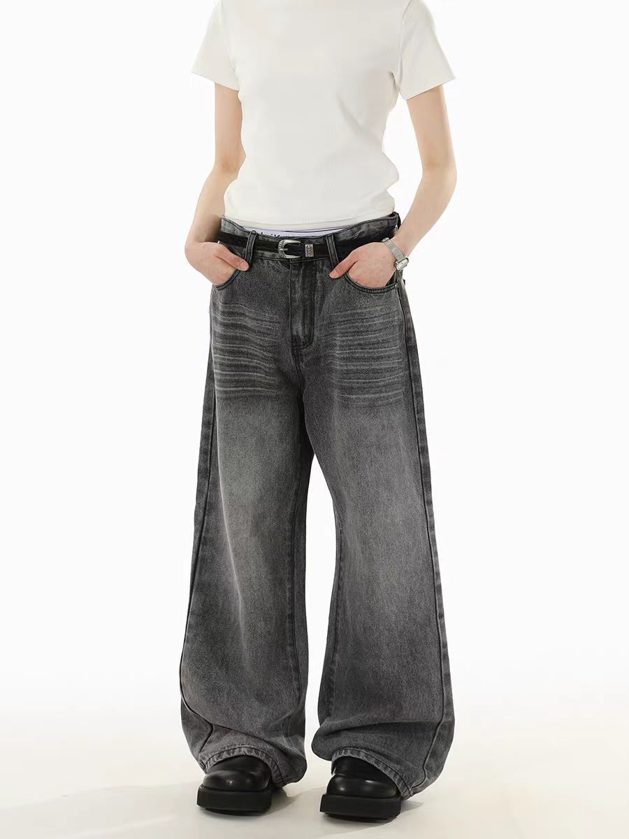 Vintage Vintage washed baggy jeans Size US 32 / EU 48 - 2 Thumbnail