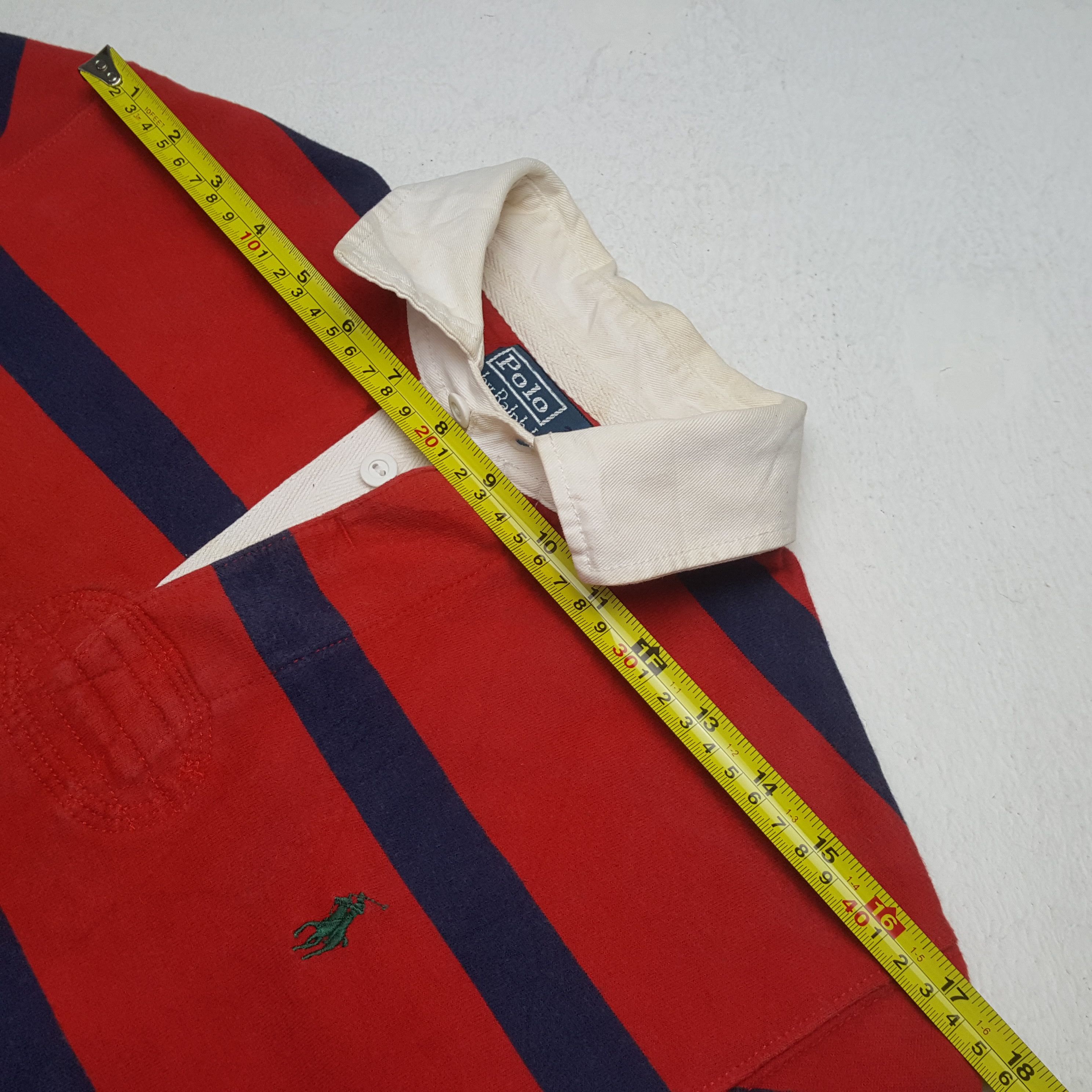 Polo Ralph Lauren Vintage Polo by Ralph Lauren Rugby Style Polos 31 Size US M / EU 48-50 / 2 - 5 Thumbnail