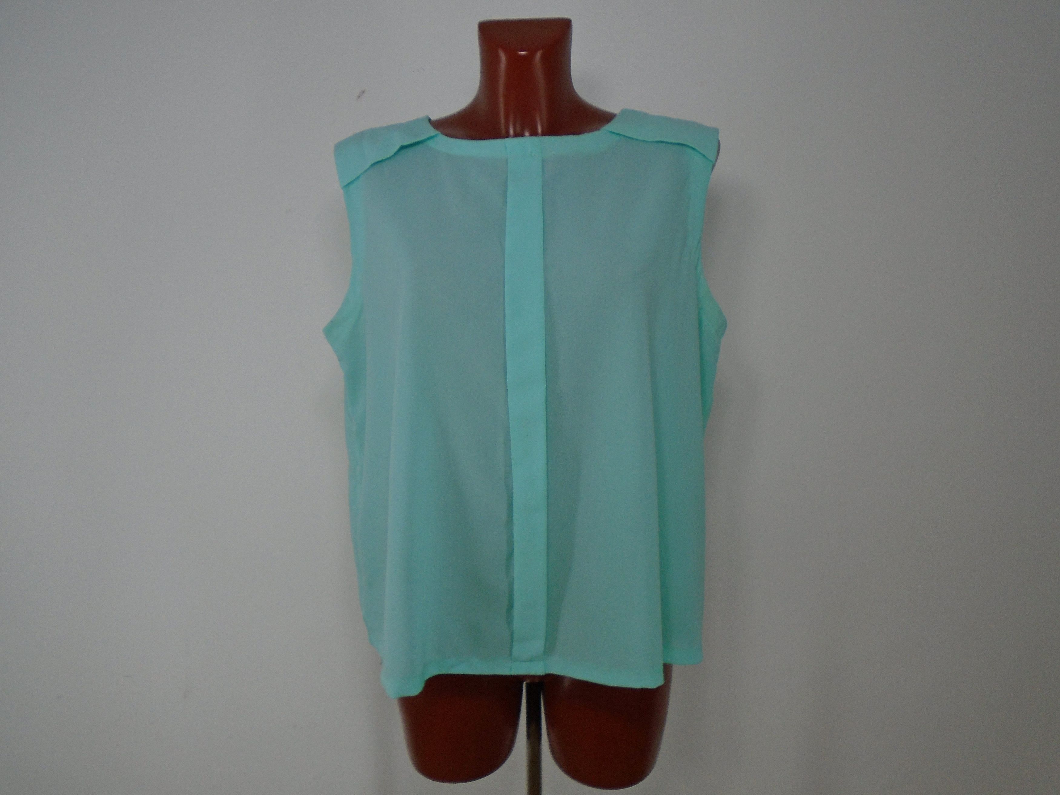 Vintage Women's Blouse D'Cero. Blue. L. Used. Very good condition Size L / US 10 / IT 46 - 3 Thumbnail