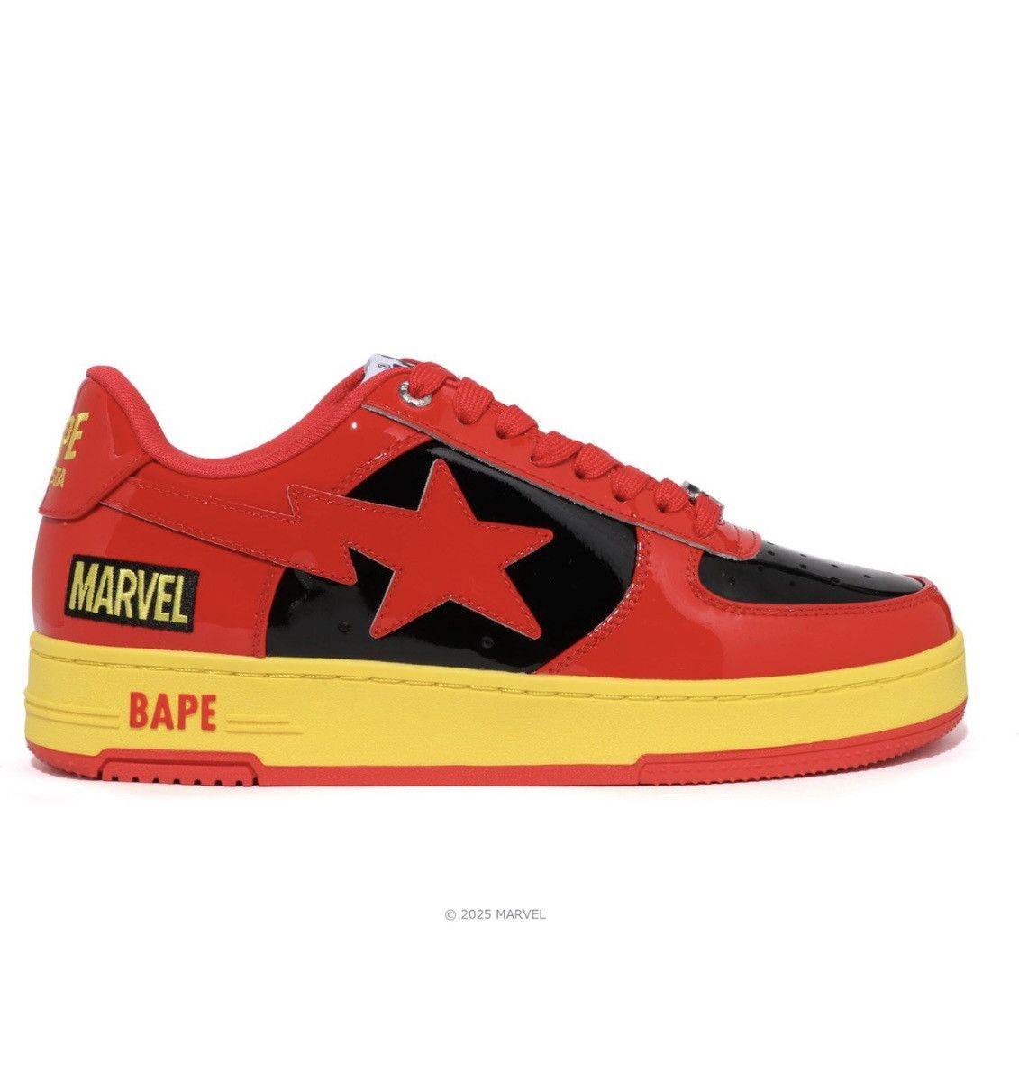 Bape Authentic ape bape bape sta x marvel F4 the human torch new Size US 9 / EU 42 - 6 Thumbnail