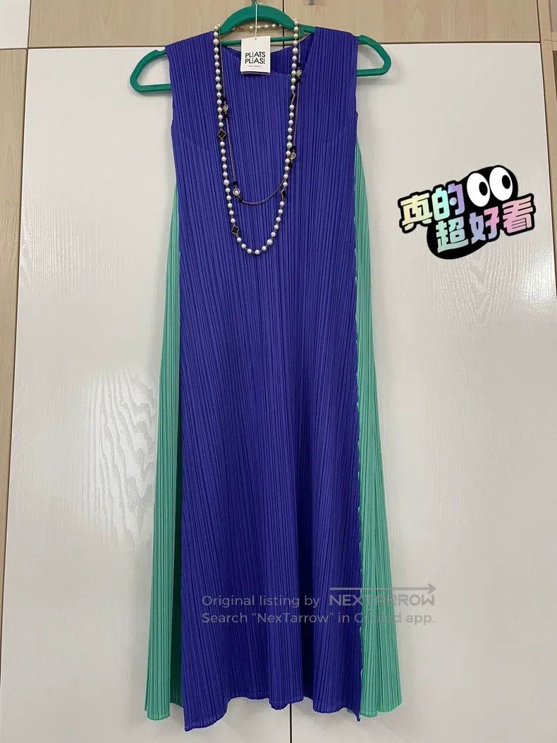 Issey Miyake Issey Miyake Color Block Dress Size M / US 6-8 / IT 42-44 - 1 Thumbnail