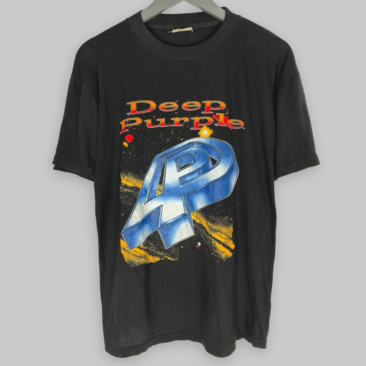 Band Tees Vintage 1988 Deep Purple Blackmore Tour Rock T Shirt Size US L / EU 52-54 / 3 - 1 Thumbnail