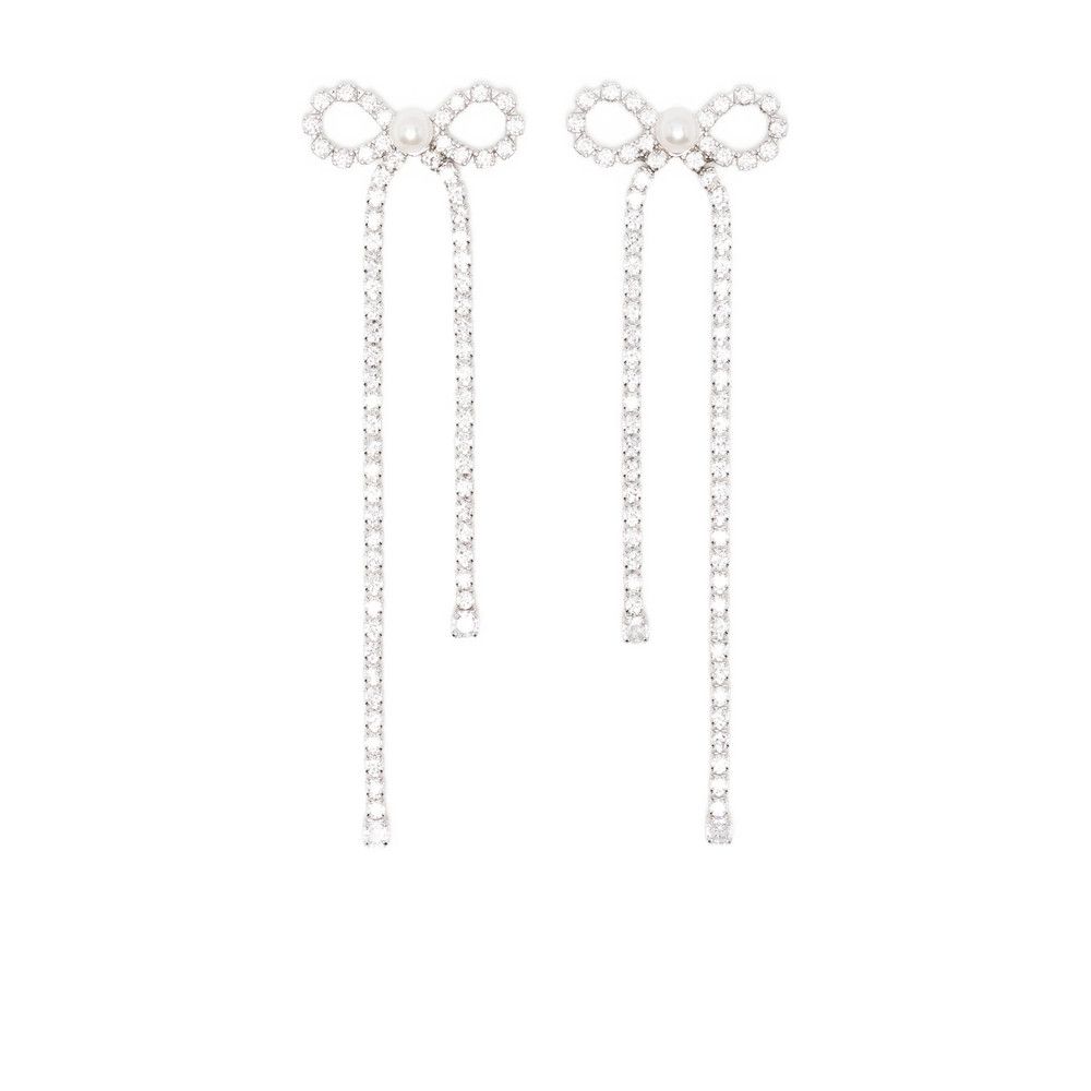 Self-Portrait Self-portrait SILVER Earrings Size ONE SIZE - 1 Thumbnail