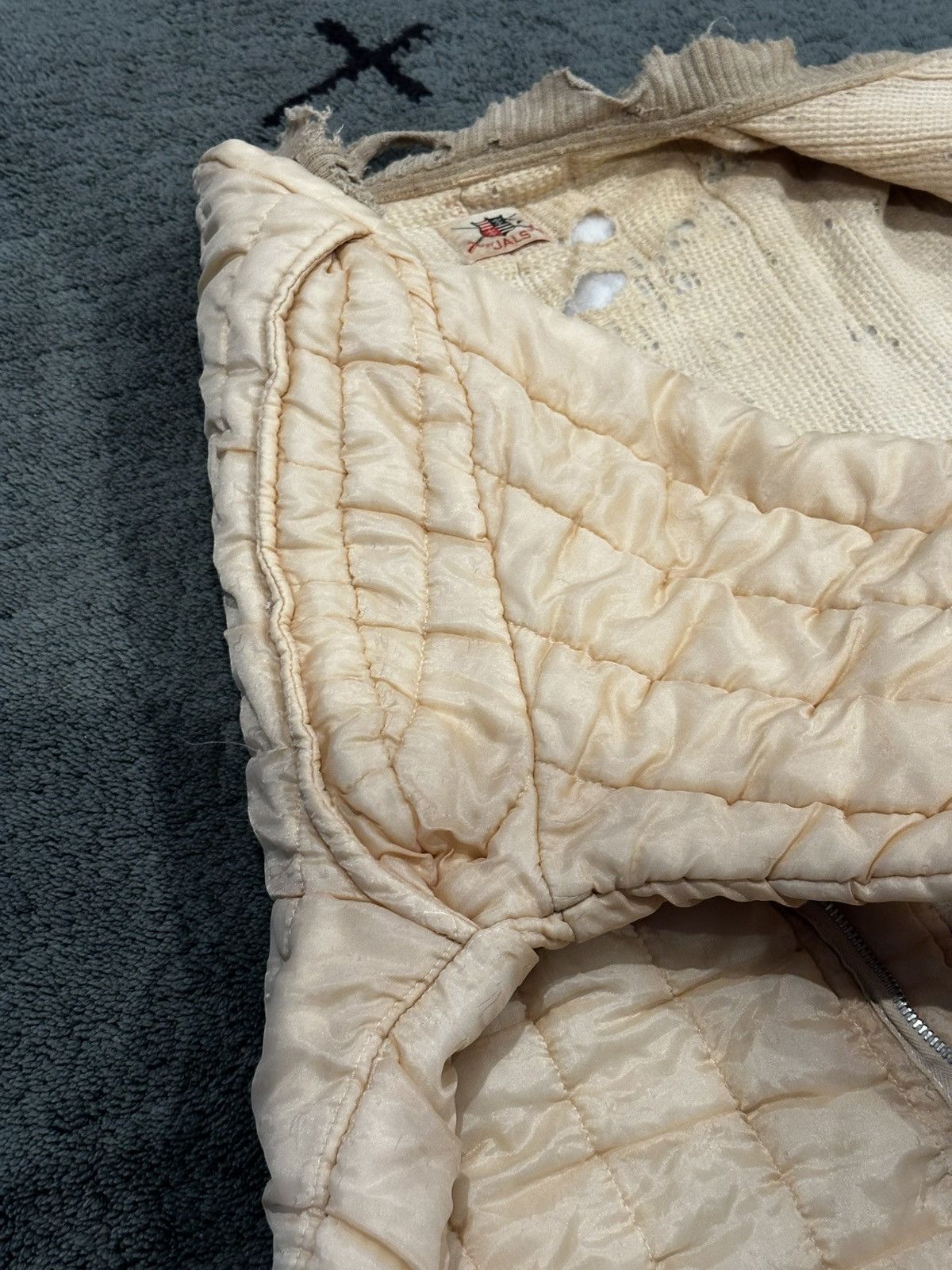 Vintage True Vintage “By Jals” Distressed Thermal Lined Jacket Size US M / EU 48-50 / 2 - 13 Thumbnail