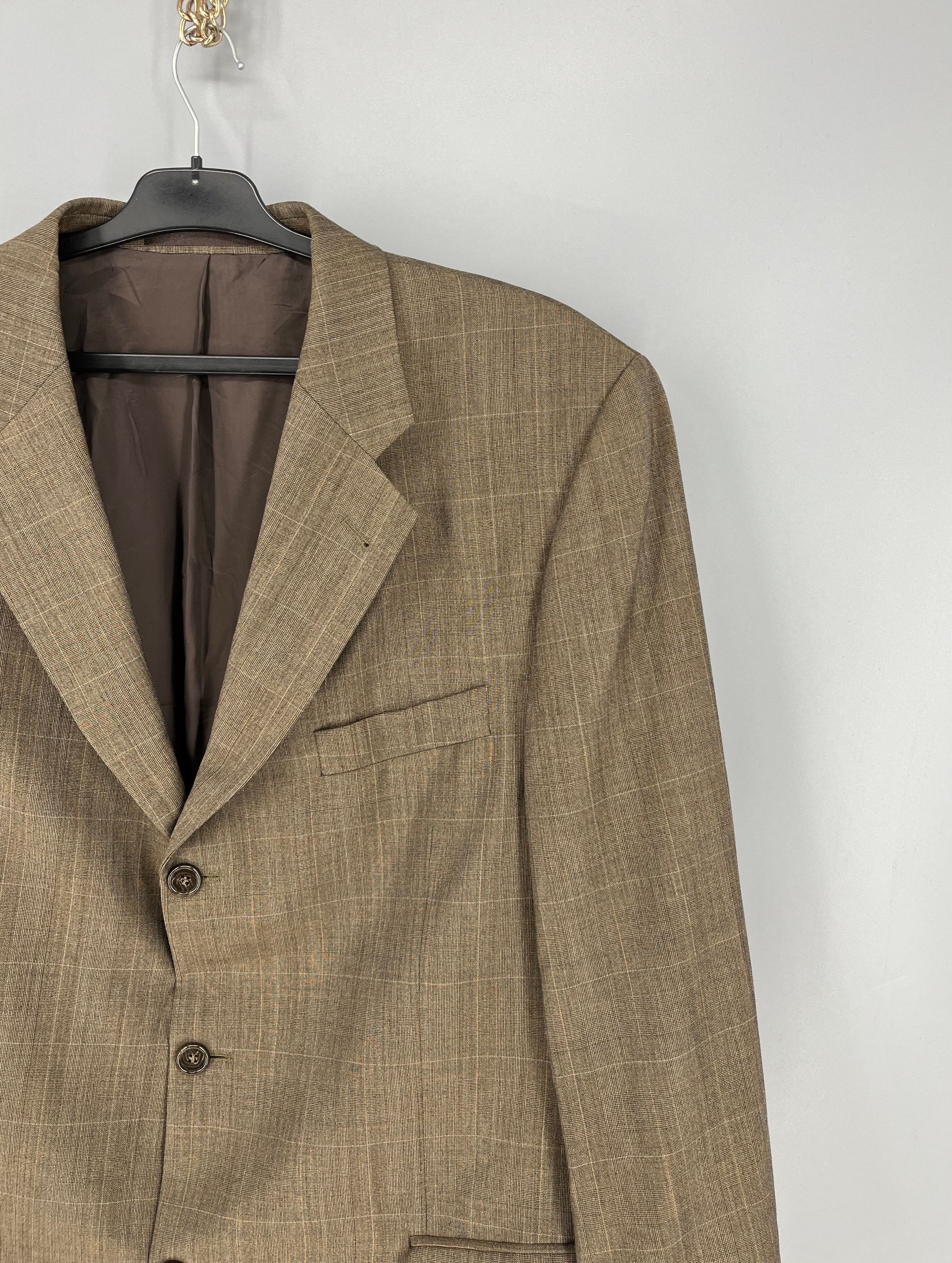 Loro Piana TITLE: Vintage Loro Piana Tasmanian Super 120s Wool Blazer Size 48R - 5 Thumbnail