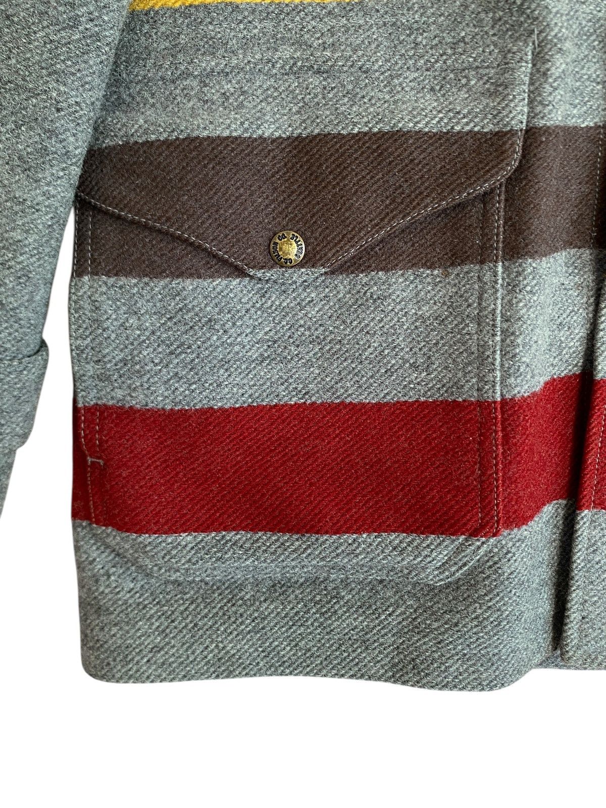 Filson Very Rare Vintage Filson Mackinaw Wool Hoodie Jacket 1980s Size US M / EU 48-50 / 2 - 8 Thumbnail