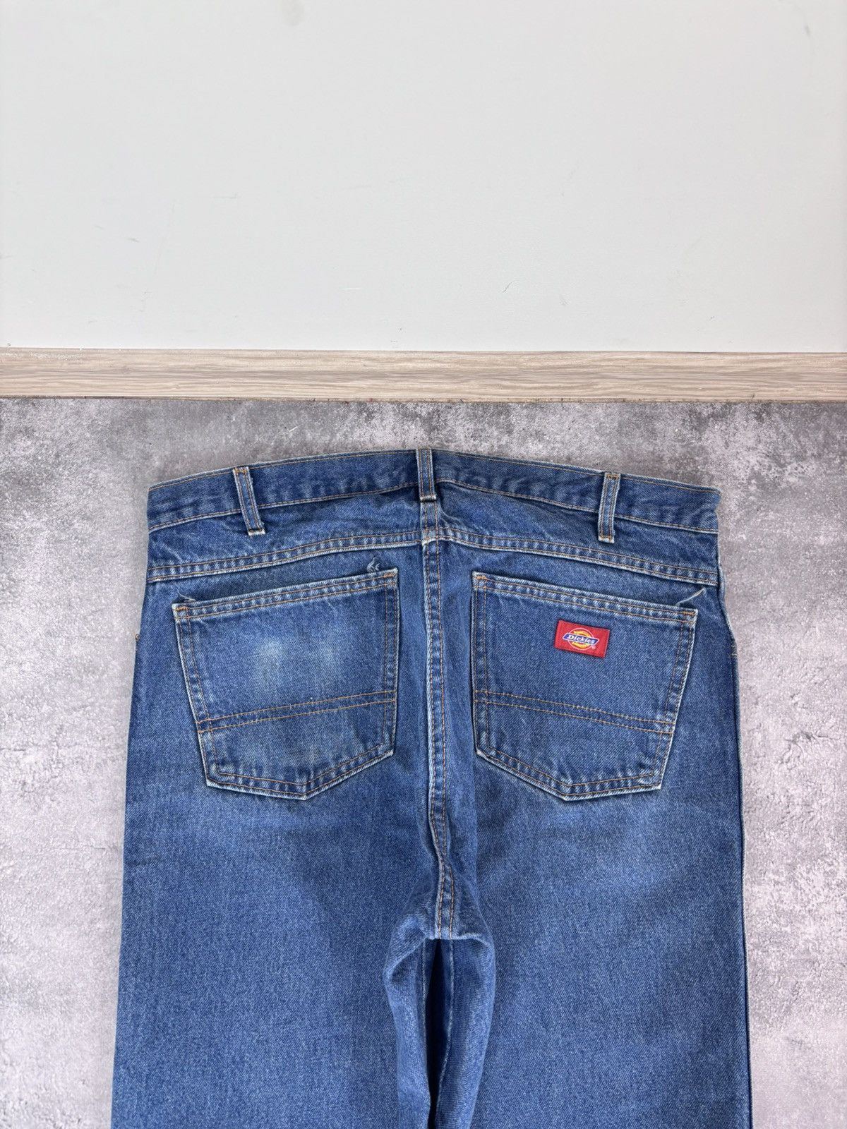 Dickies Dickies Men’s Denim Jeans Blue Regular Fit 9393RNB Size US 36 / EU 52 - 6 Thumbnail