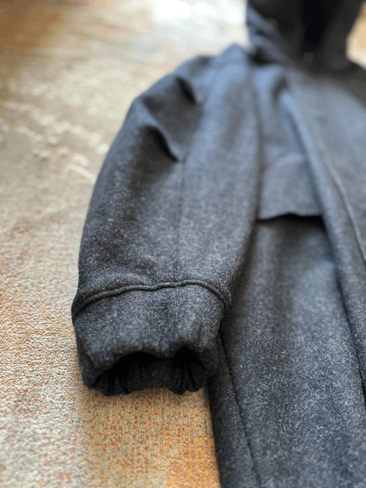 Undercover Sz 4 Undercover Black Hooded Wool Coat Mojos916907 Size US XL / EU 56 / 4 - 3 Thumbnail