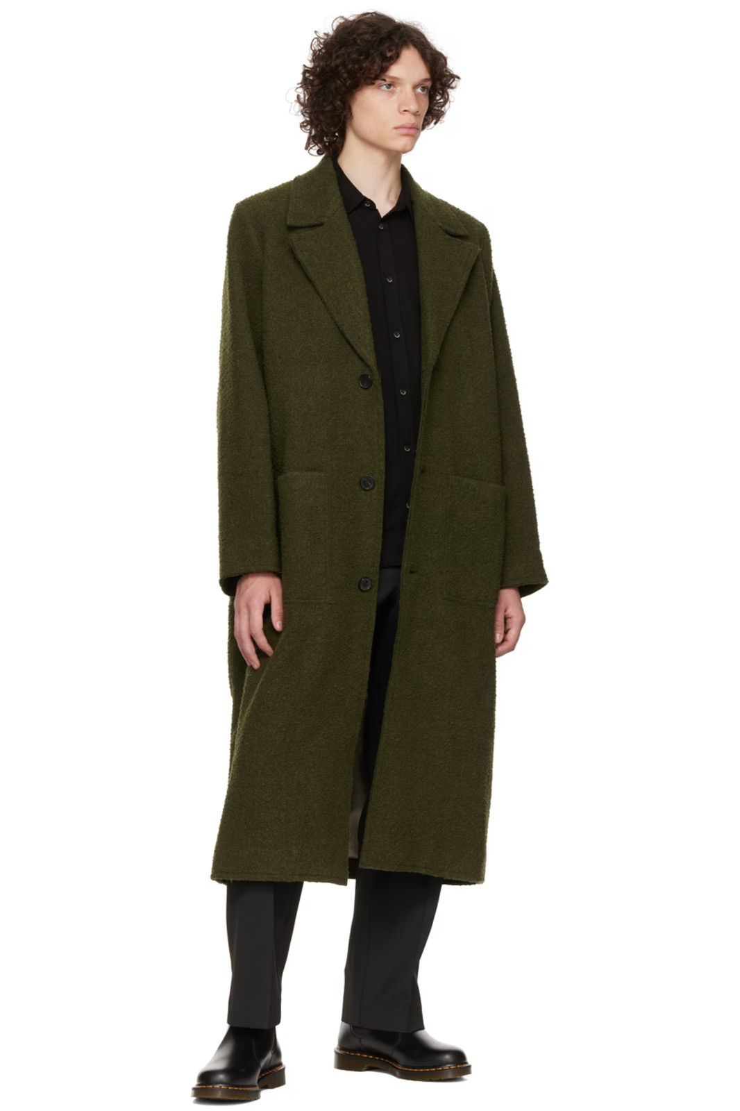 Won Hundred !DS! SS22 Won Hundred New York Dark Green Coat Size US L / EU 52-54 / 3 - 10 Thumbnail