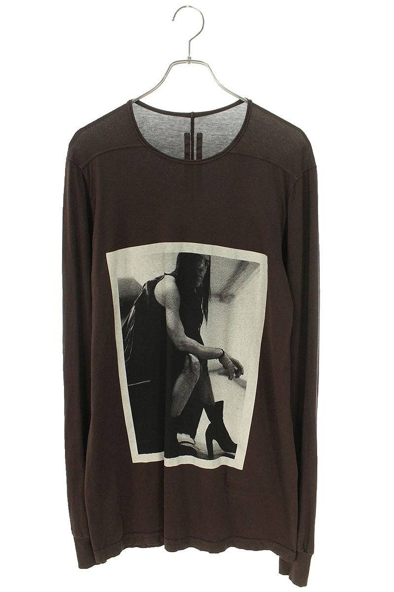 トップス Rick Owens 19FW LARRY CREWNECK L/S TEE Rick Owens 19FW LARRY CREWNECK L/S TEE