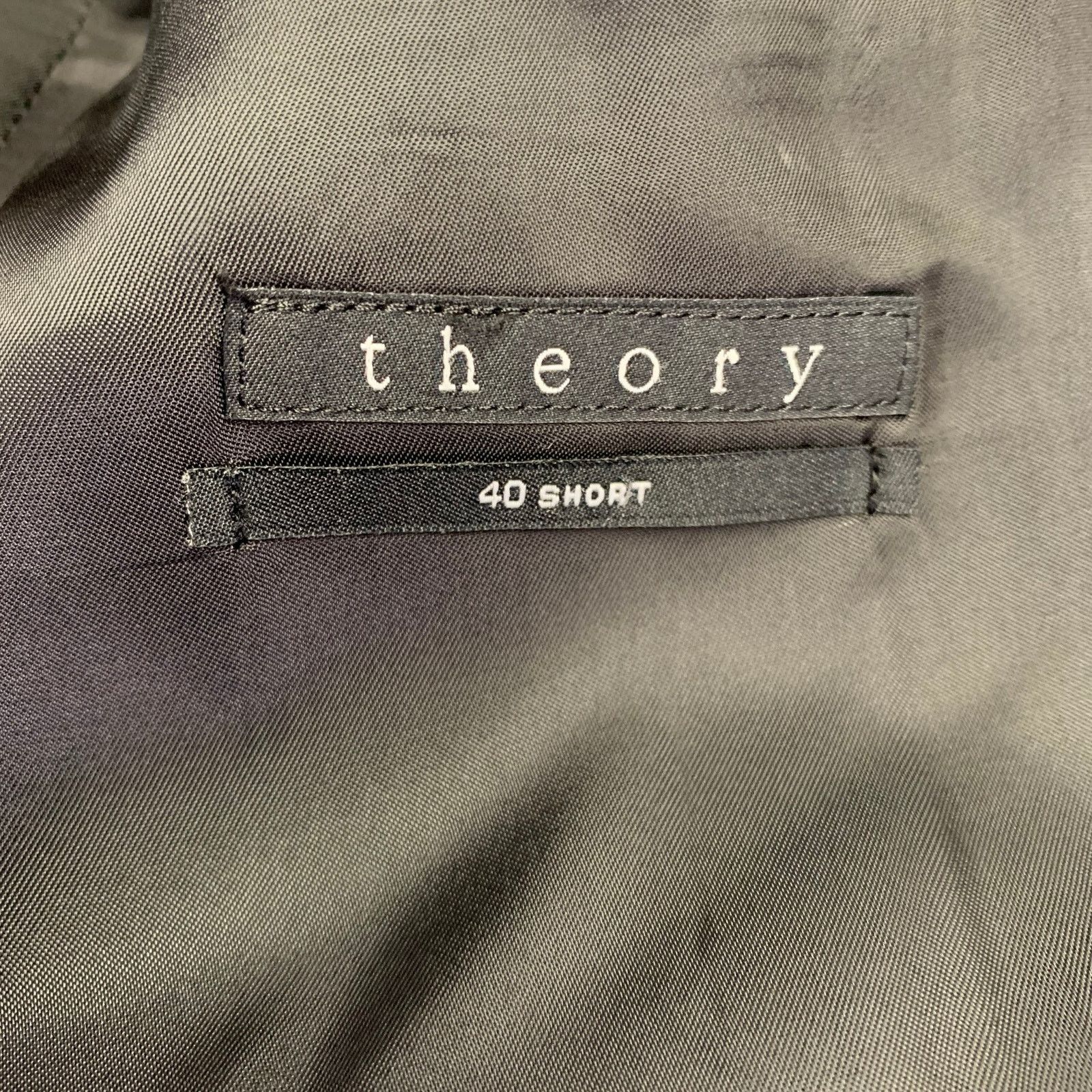 Theory THEORY Size 40 Short Grey Wool Notch Lapel Sport Coat Size 40R - 6 Thumbnail