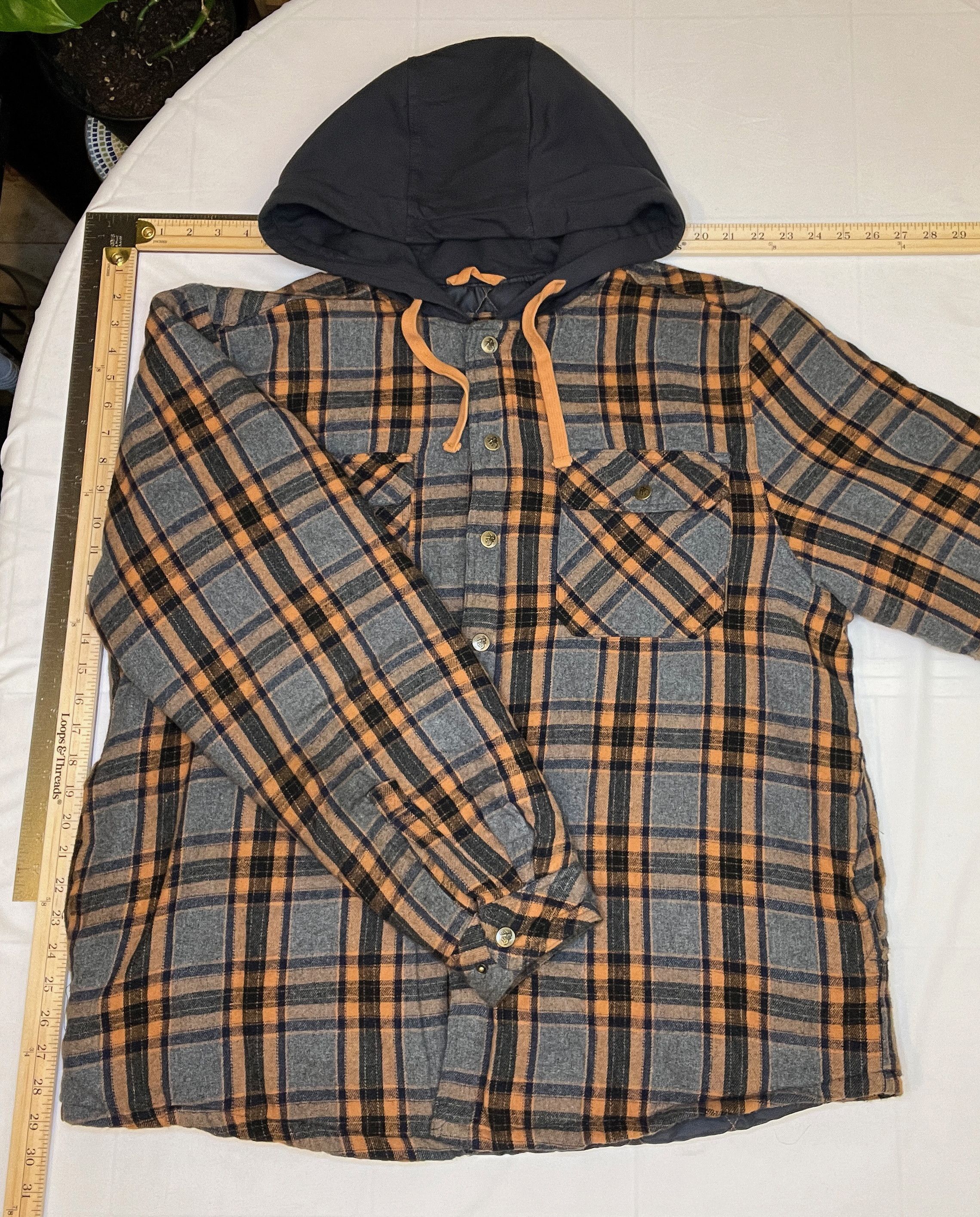 Legendary Goods Legendary Outfitters Hooded Lined Flannel Mens XL Size US XL / EU 56 / 4 - 1 Thumbnail