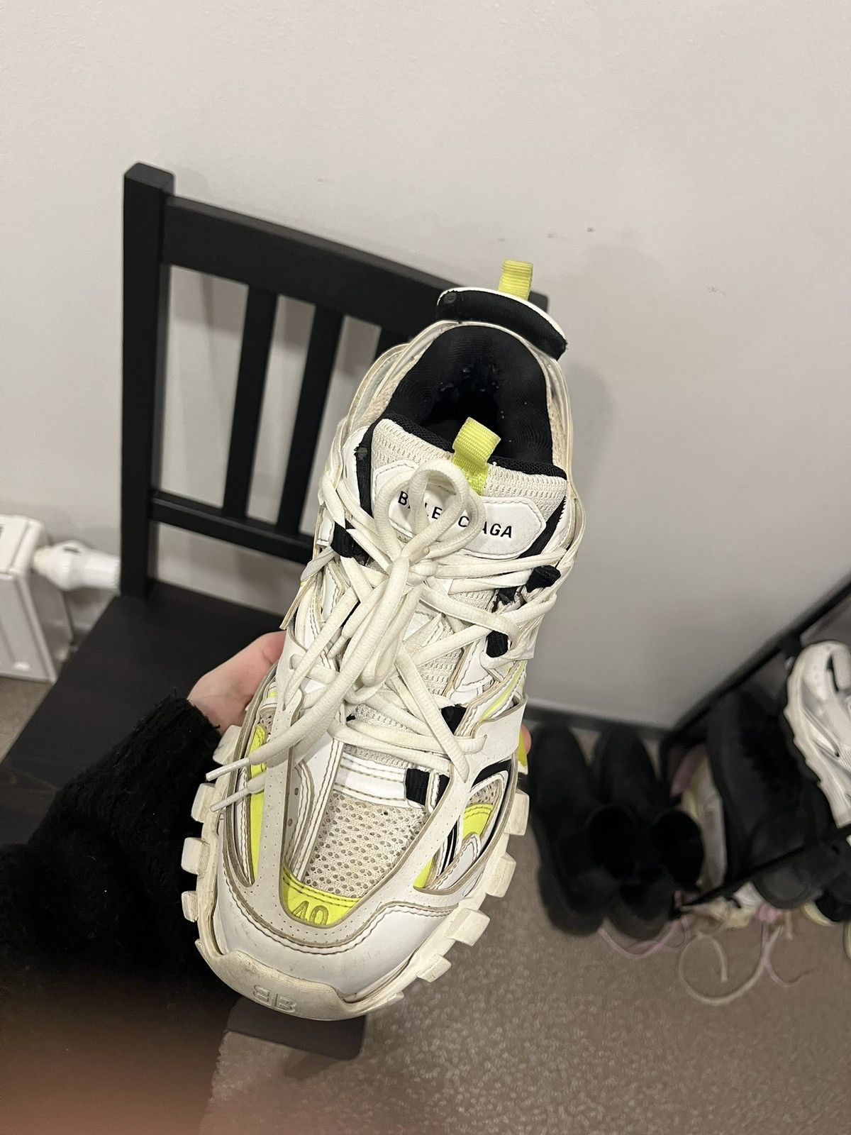 Balenciaga Balenciaga track v1 neon yellow white Size US 8 / EU 41 - 9 Thumbnail