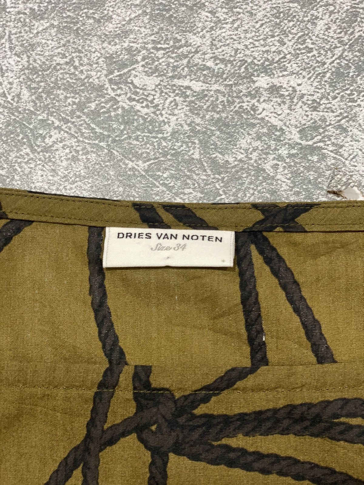 Dries Van Noten Dries Van Noten Vintage Printed Shirt Size S / US 4 / IT 40 - 4 Thumbnail