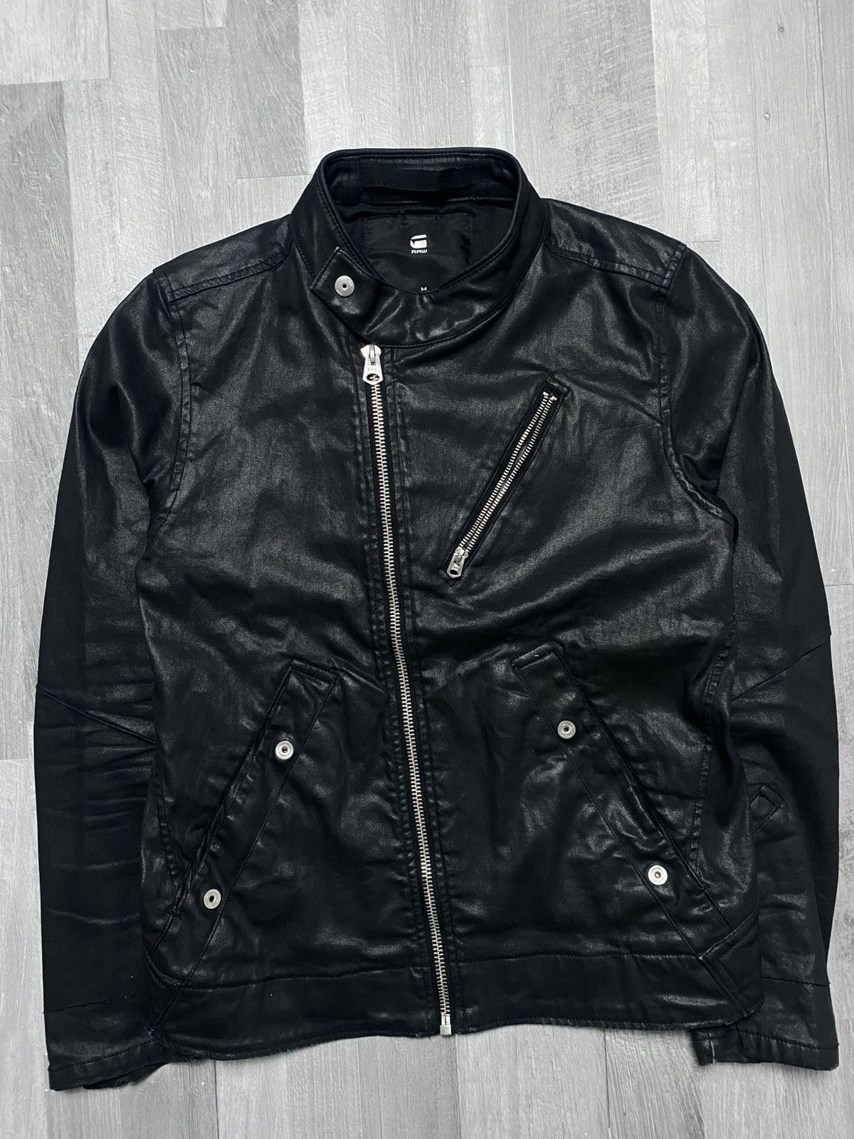 G-Star G Star Raw Aero Leather Biker Jacket | Grailed