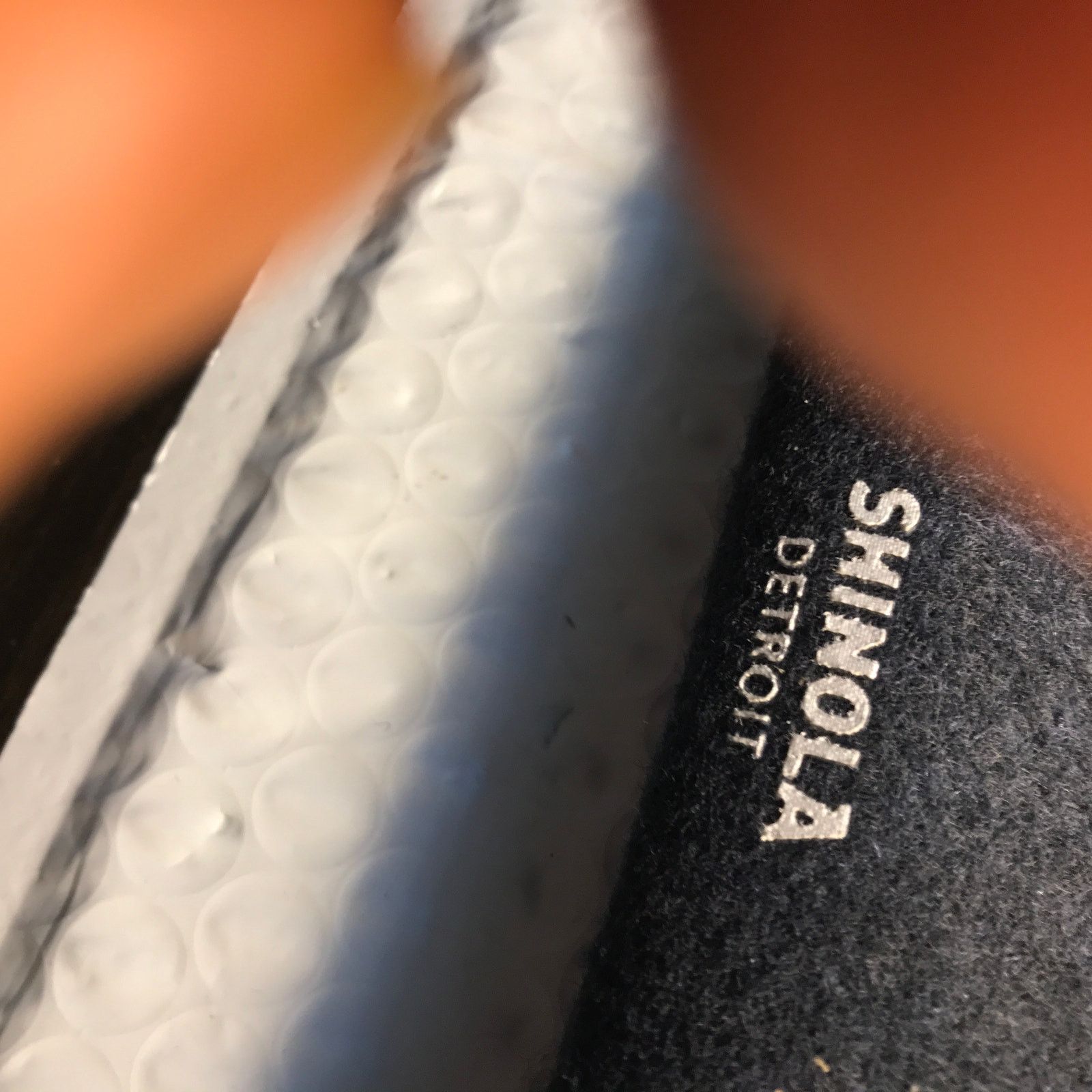 Shinola SHINOLA DETROIT Travel Case Blue Felt Zip Closure Size ONE SIZE - 6 Thumbnail