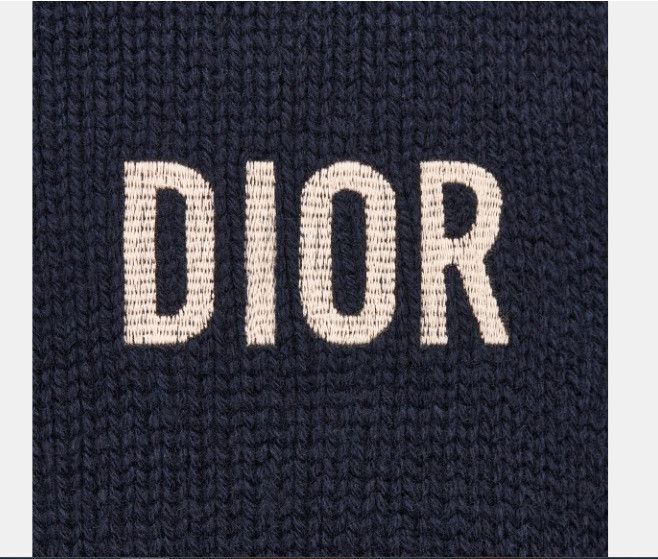 Dior o1w1db10425 144S76AM Sweater in Blue Size M / US 6-8 / IT 42-44 - 3 Thumbnail