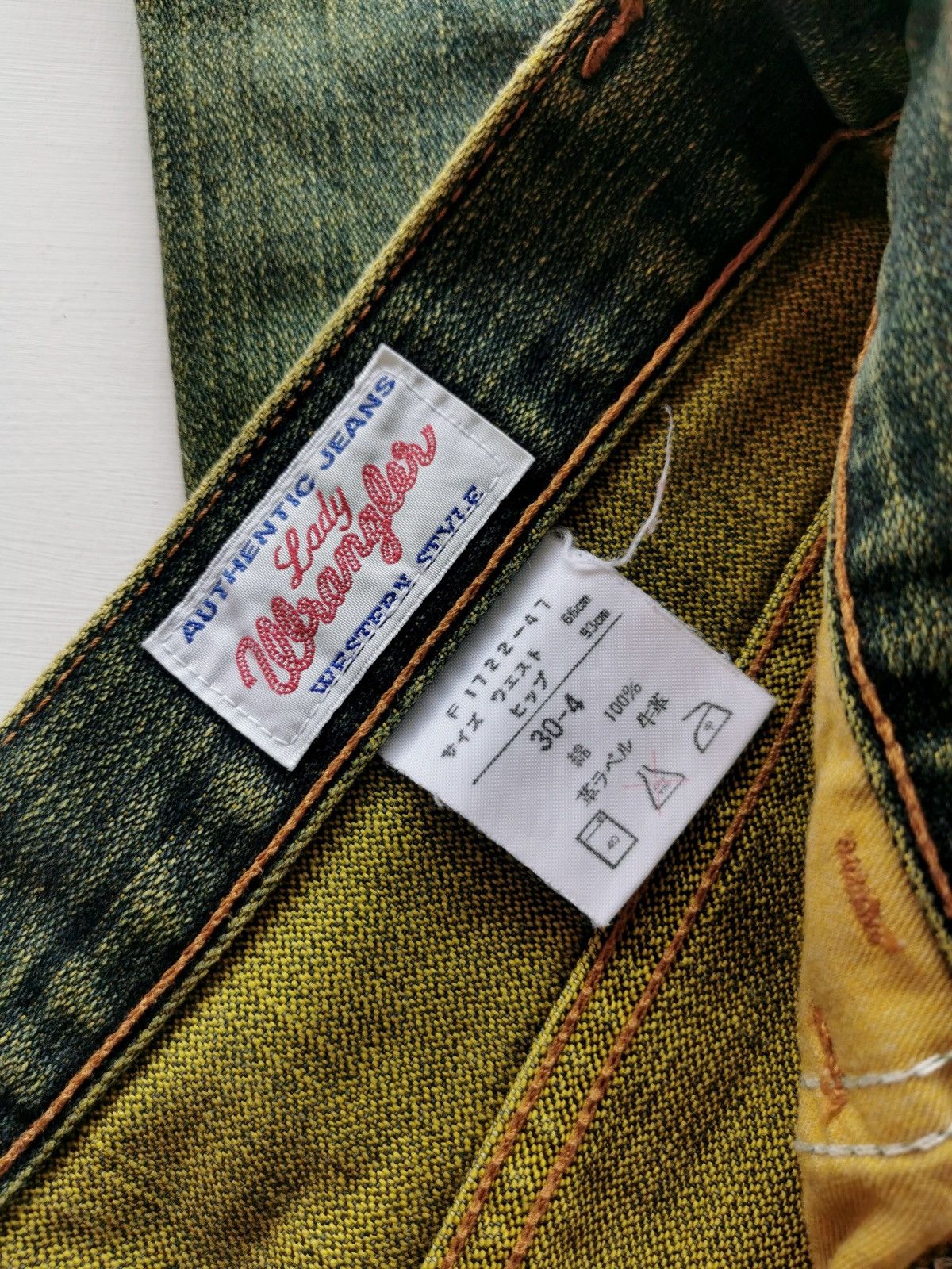 Wrangler Green Denim Vintage Wrangler Bootcut Jeans Size 28" / US 6 / IT 42 - 9 Thumbnail