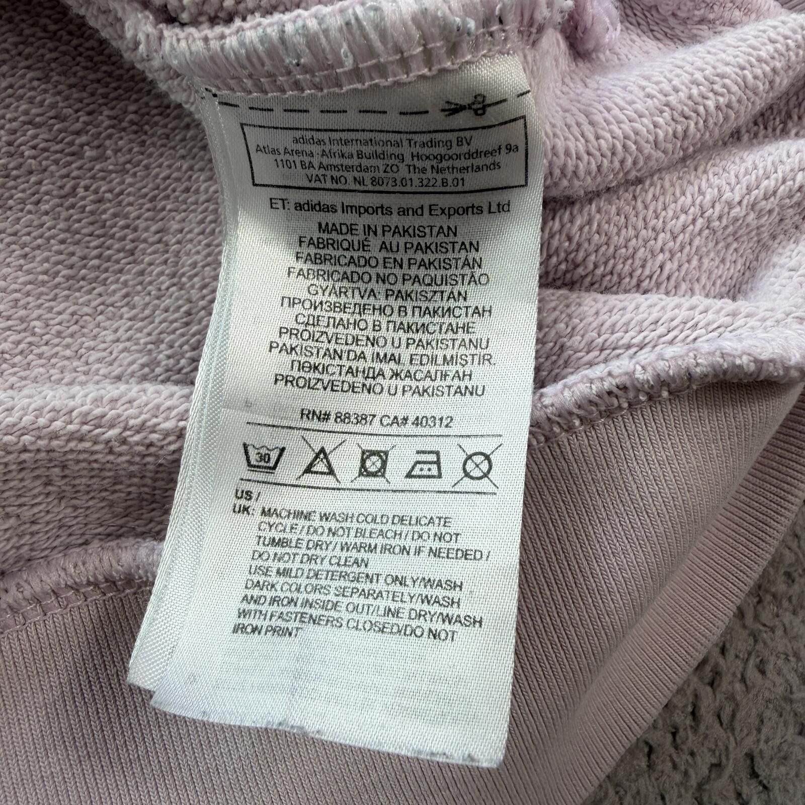 Adidas Adidas Originals Pink Trefoil Hoodie L Sweatshirt Womens Size L / US 10 / IT 46 - 5 Thumbnail