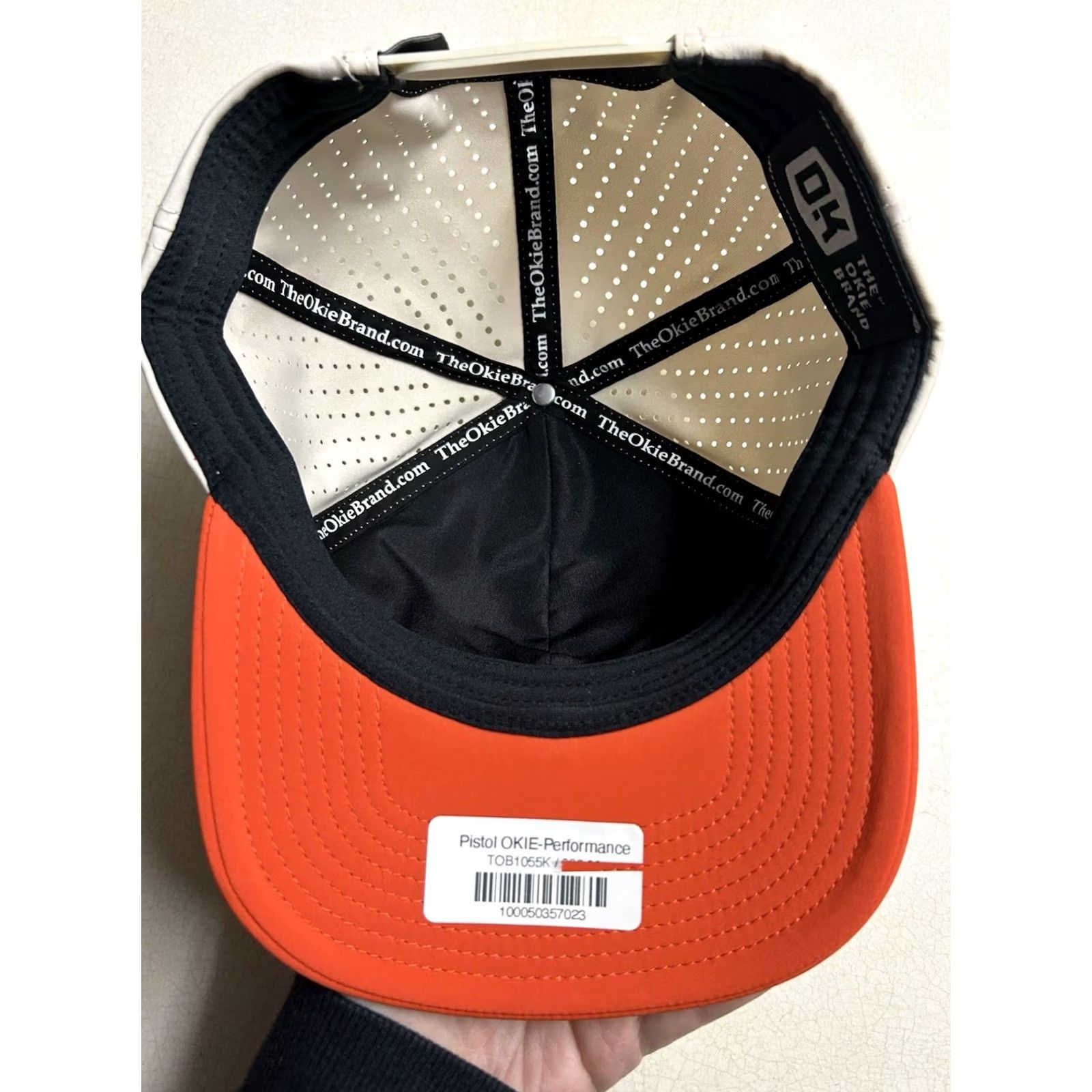 Pistola NWT The Okie Brand Pistol Snapback Performance Hat Cap Embroidered Snapback Multicolor Adjustable Breathable Lightweight Men One Size Cap Hat Cap Mens Size ONE SIZE - 6 Thumbnail