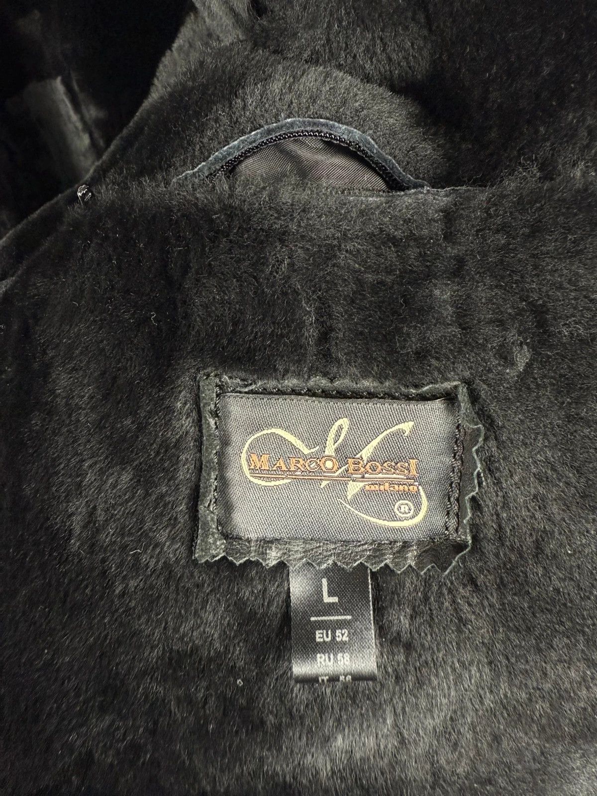 Other Marco Bossi Milano Genuine Leather Shearling Jacket size L Size US L / EU 52-54 / 3 - 12 Thumbnail