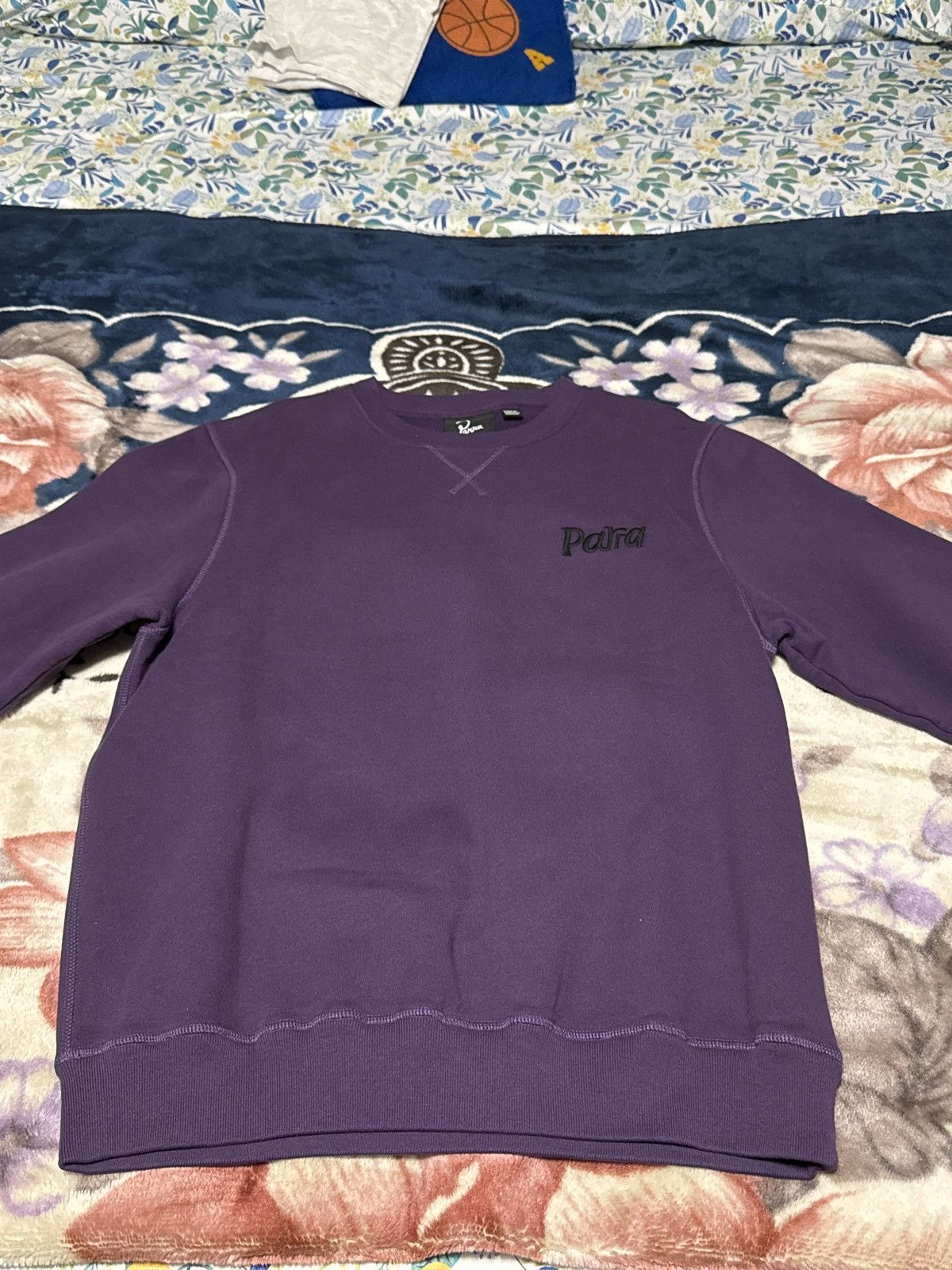 by Parra Rushed Sugar Crewneck Sweatshirt - Purple