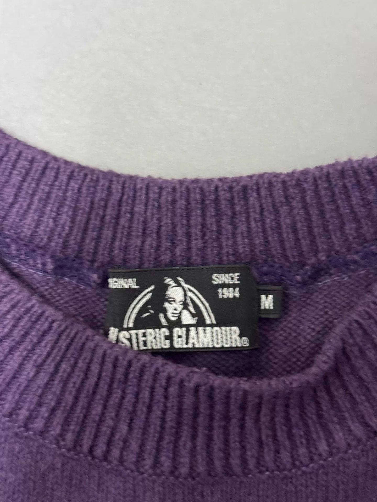 Hysteric Glamour Hysteric Glamour Fruit Girl Purple LS Sweater M Size US M / EU 48-50 / 2 - 2 Thumbnail