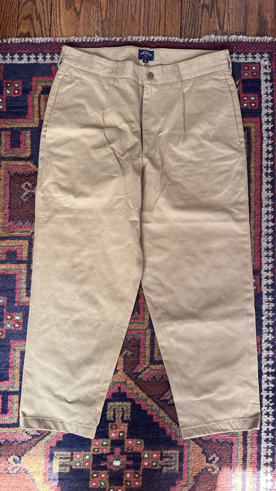 Noah Noah Pleated Khaki Pant Size US 32 / EU 48 - 1 Thumbnail