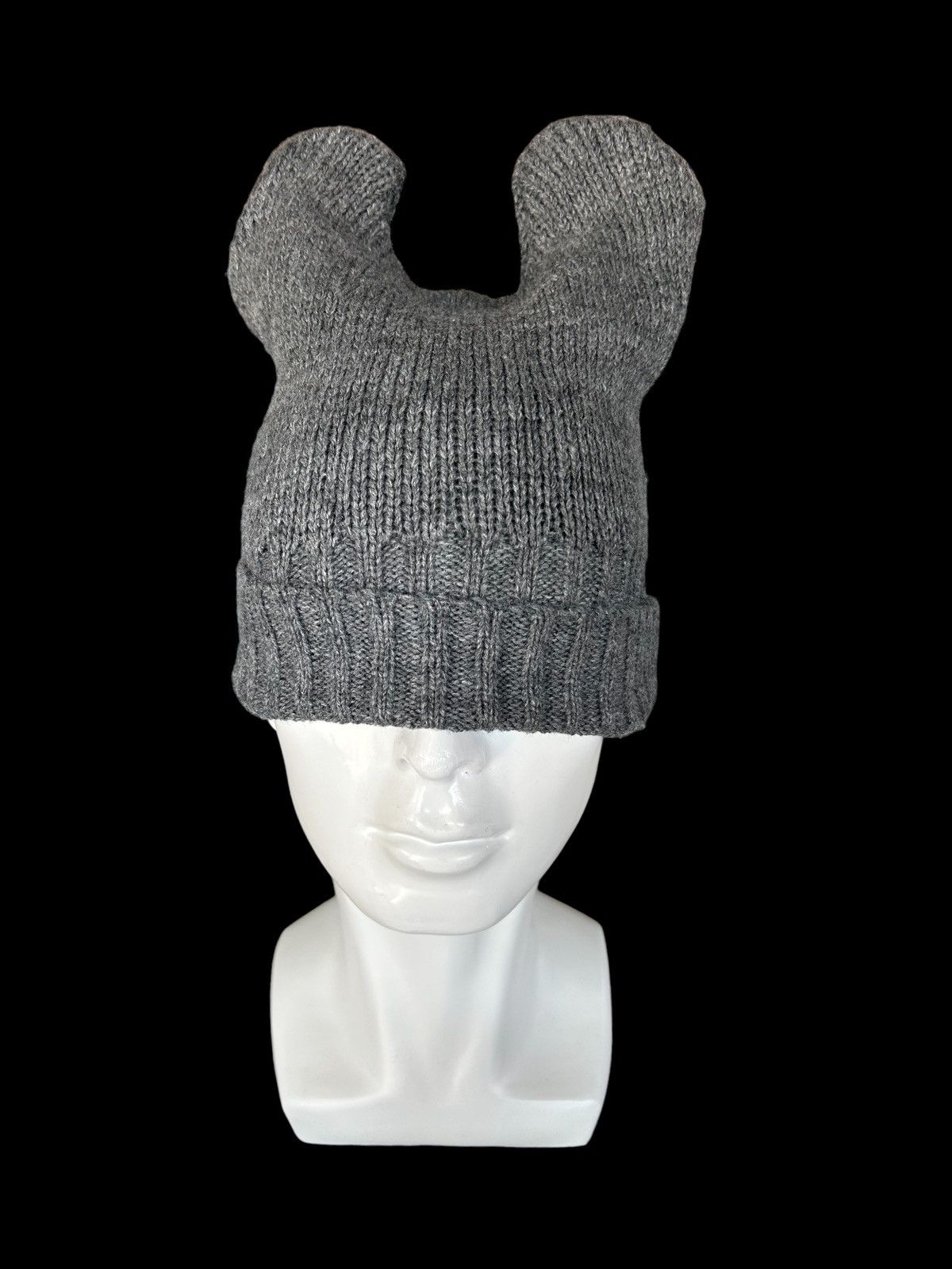 Japanese Brand × Kapital × Vintage Devil Horn Knitted Beanie Hats ☠️💀 Size ONE SIZE - 1 Thumbnail