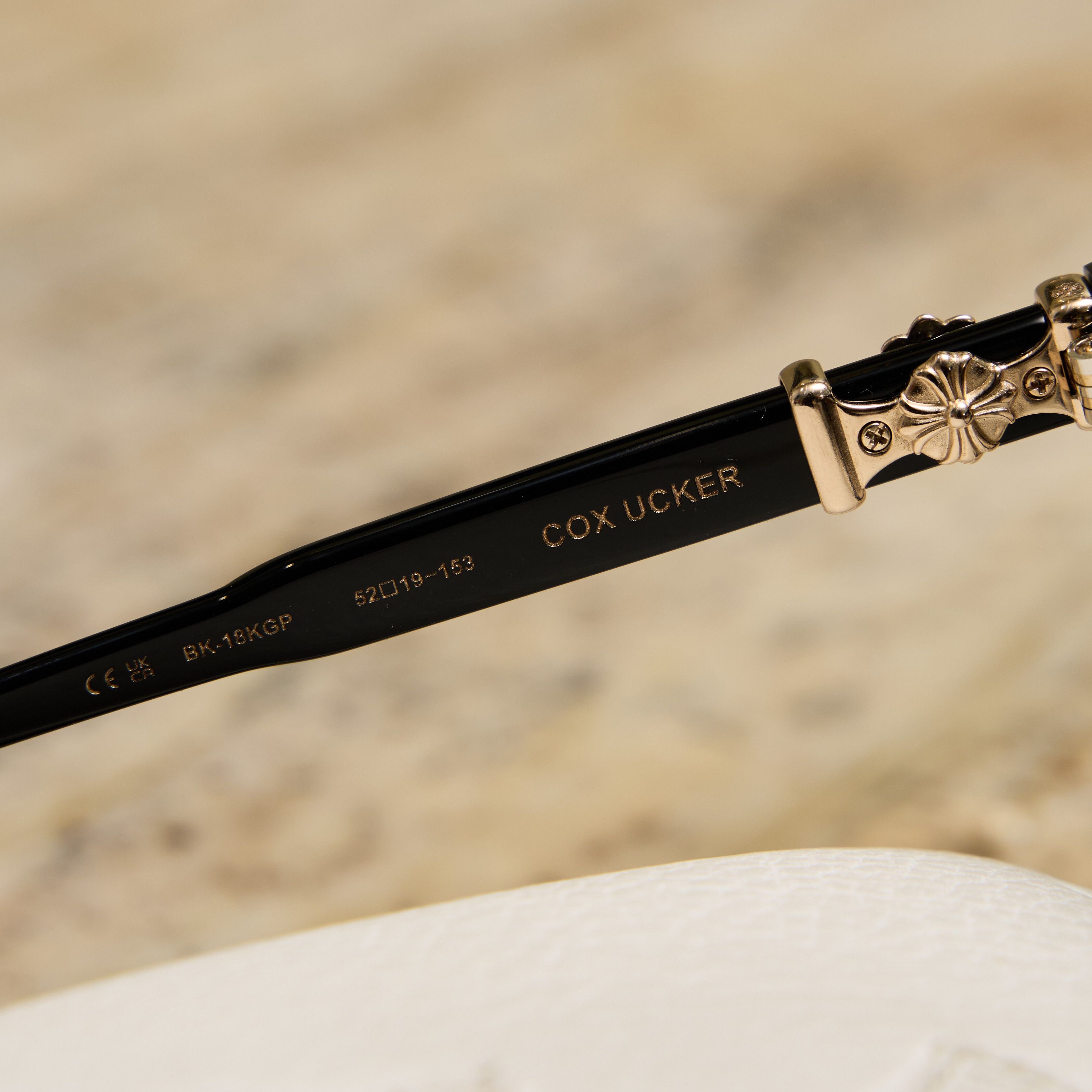 Chrome Hearts DIAMOND CHROME HEARTS COX UCKER BLACK/18KGP Size ONE SIZE - 7 Thumbnail